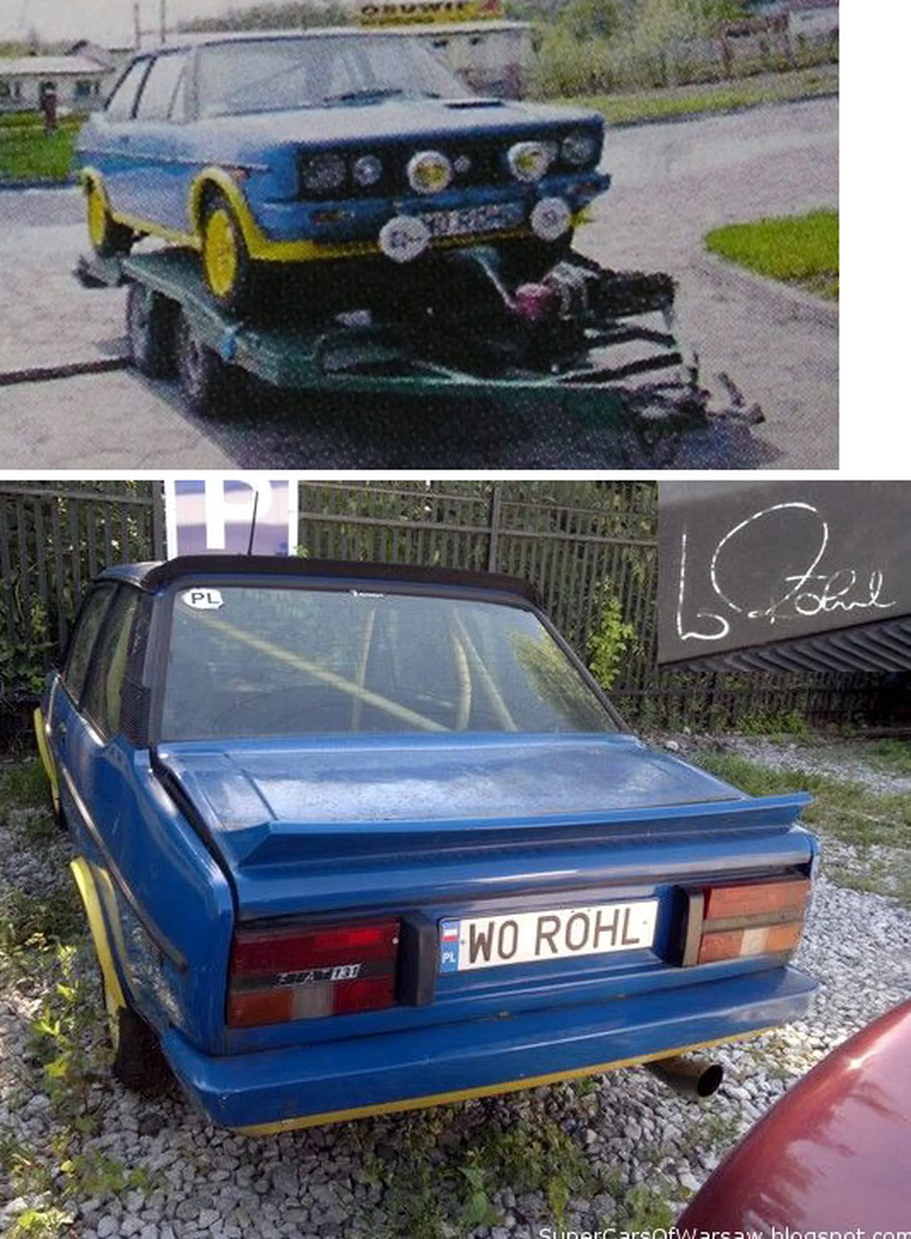 Fajny numer, blacha W0 ROHL