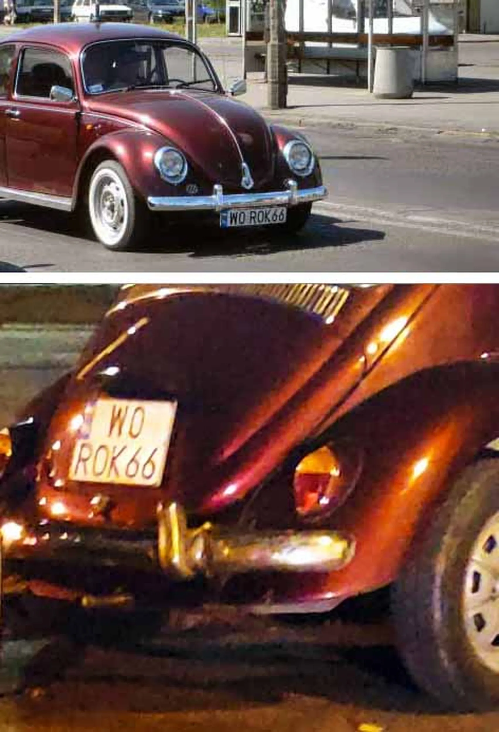 Fajny numer, blacha W0 ROK66