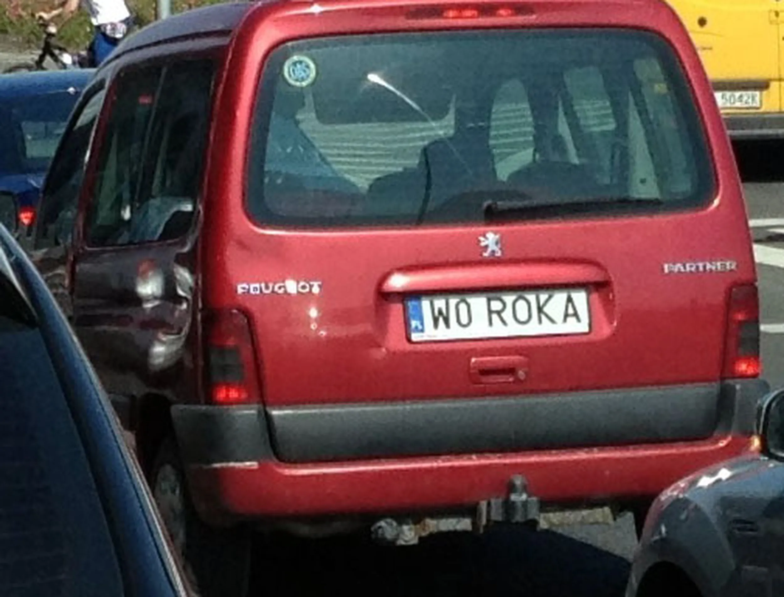 Fajny numer, blacha W0 ROKA