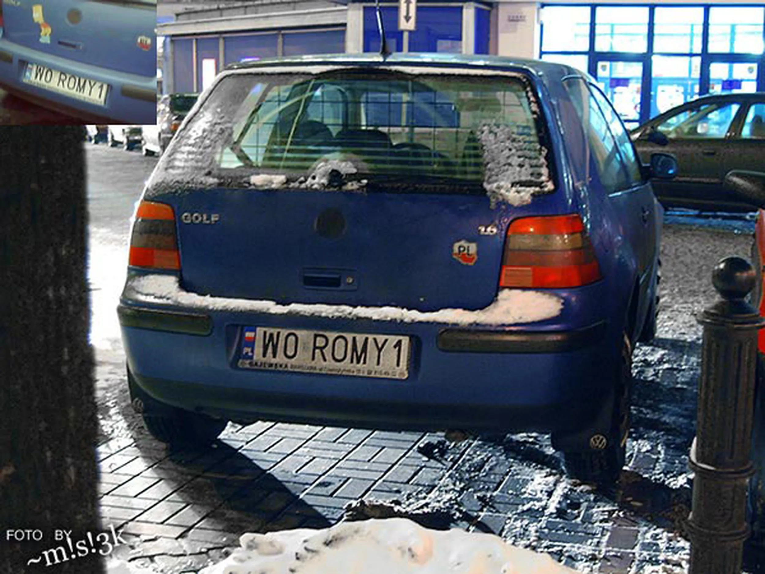 Fajny numer, blacha W0 ROMY1