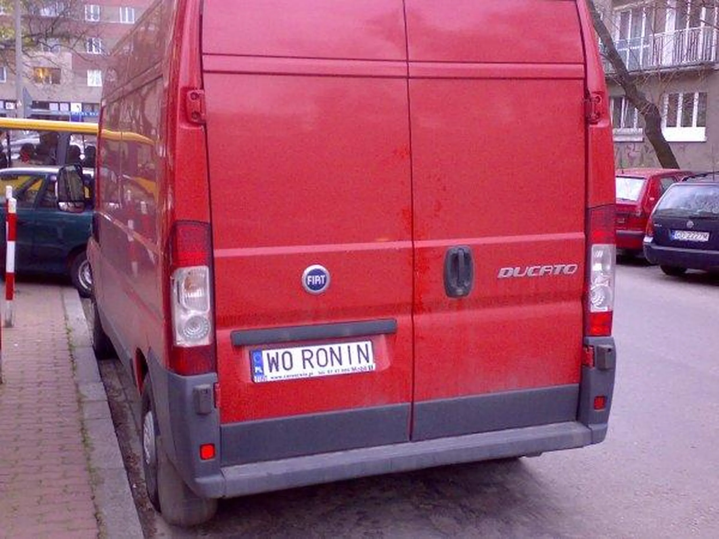 Fajny numer, blacha W0 RONIN