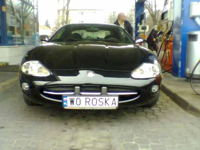 Fajny numer, blacha W0 ROSKA