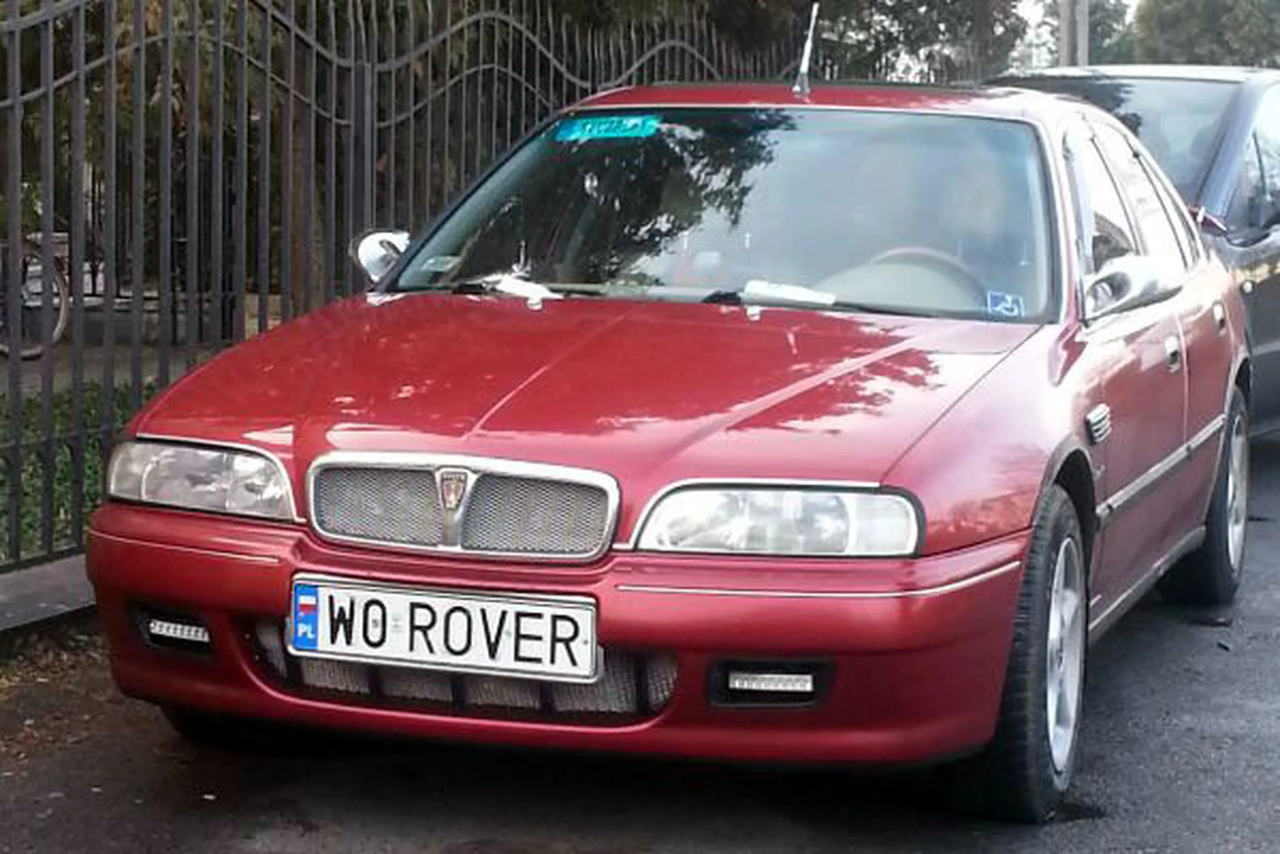 Fajny numer, blacha W0 ROVER