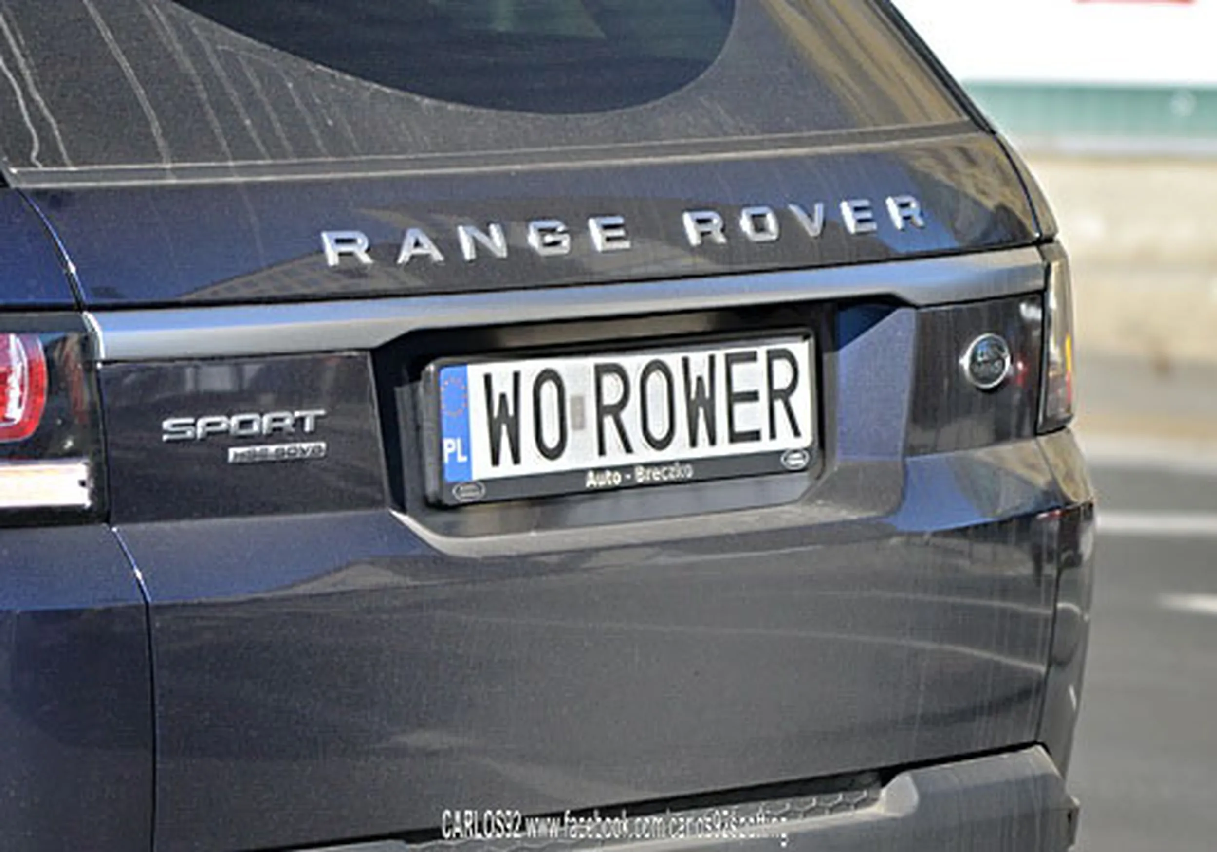 Fajny numer, blacha W0 ROWER