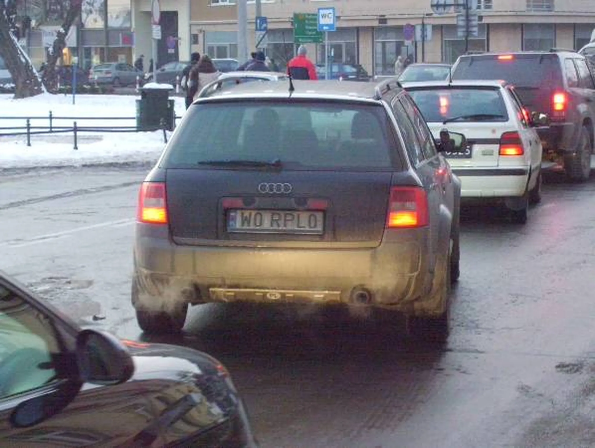 Fajny numer, blacha W0 RPL0