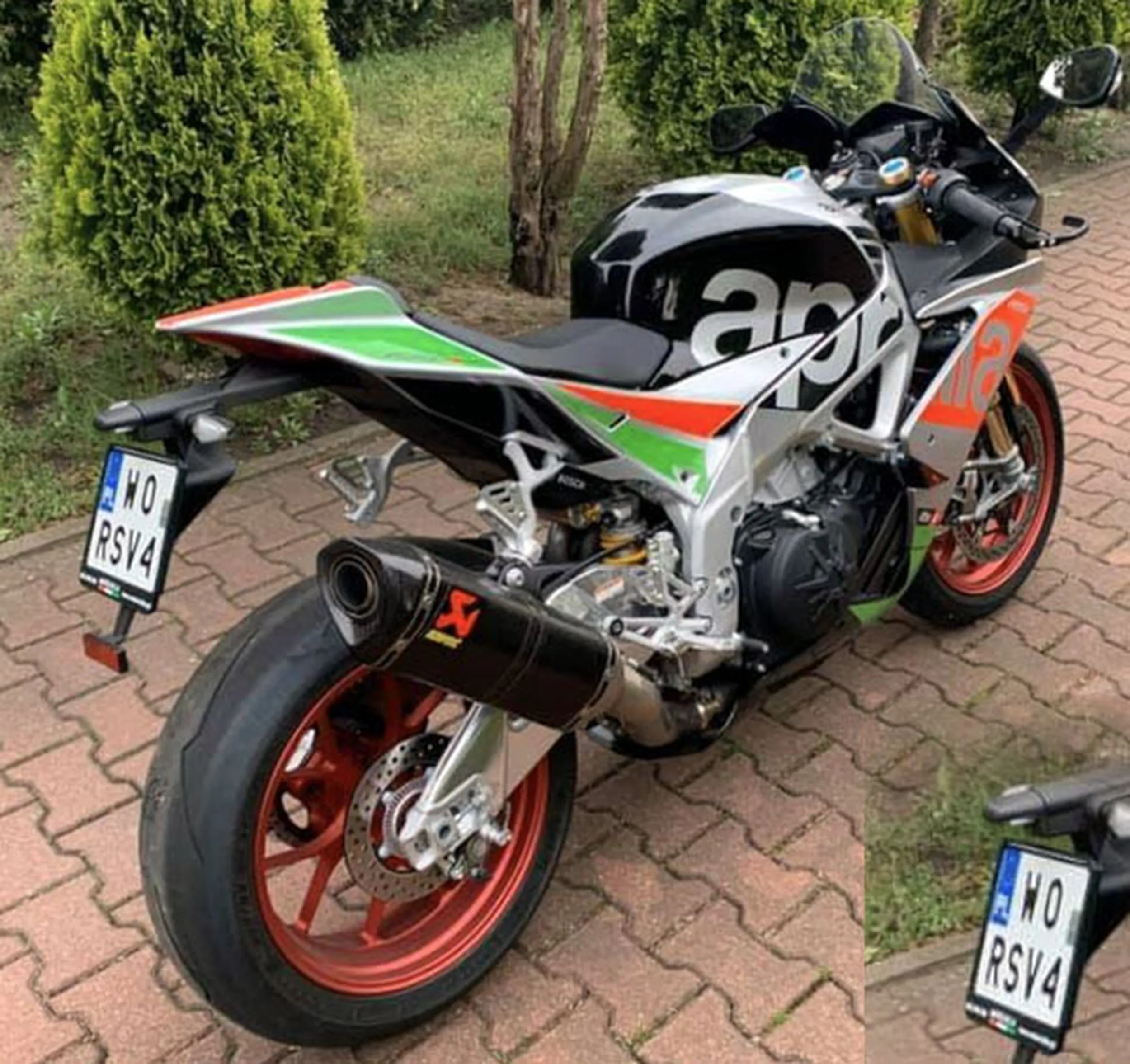 Fajny numer, blacha W0 RSV4