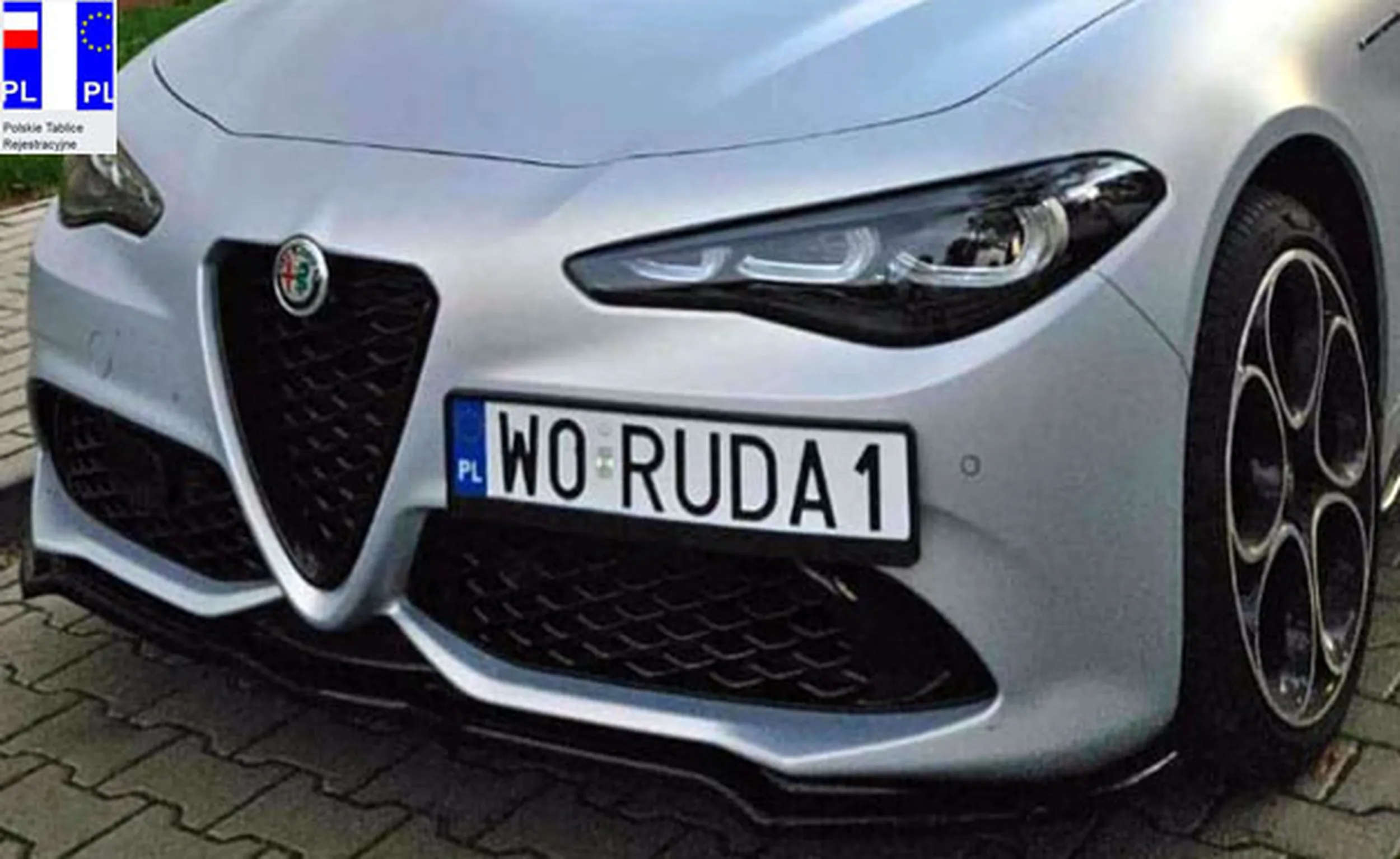 Fajny numer, blacha W0 RUDA1