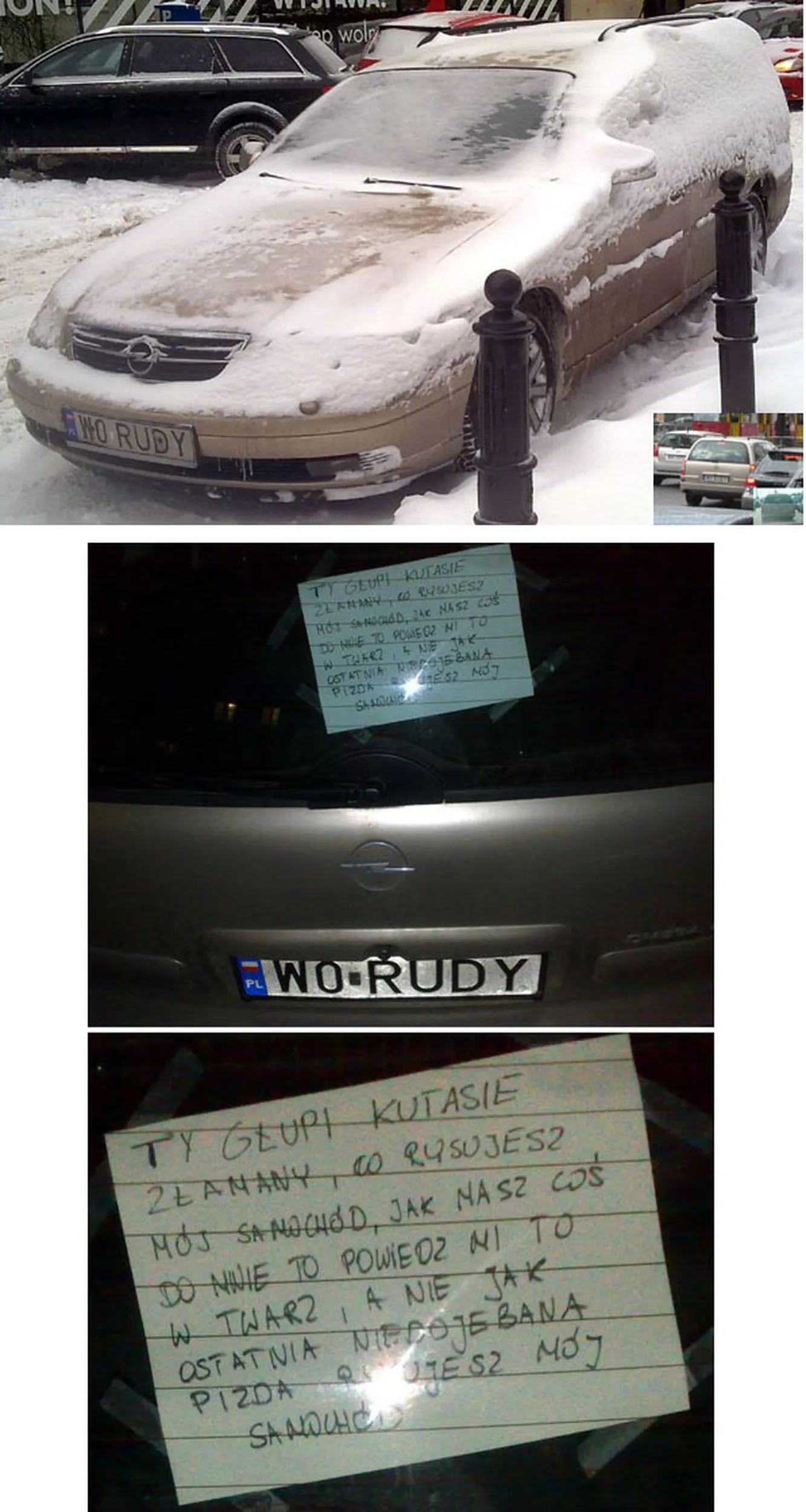 Fajny numer, blacha W0 RUDY