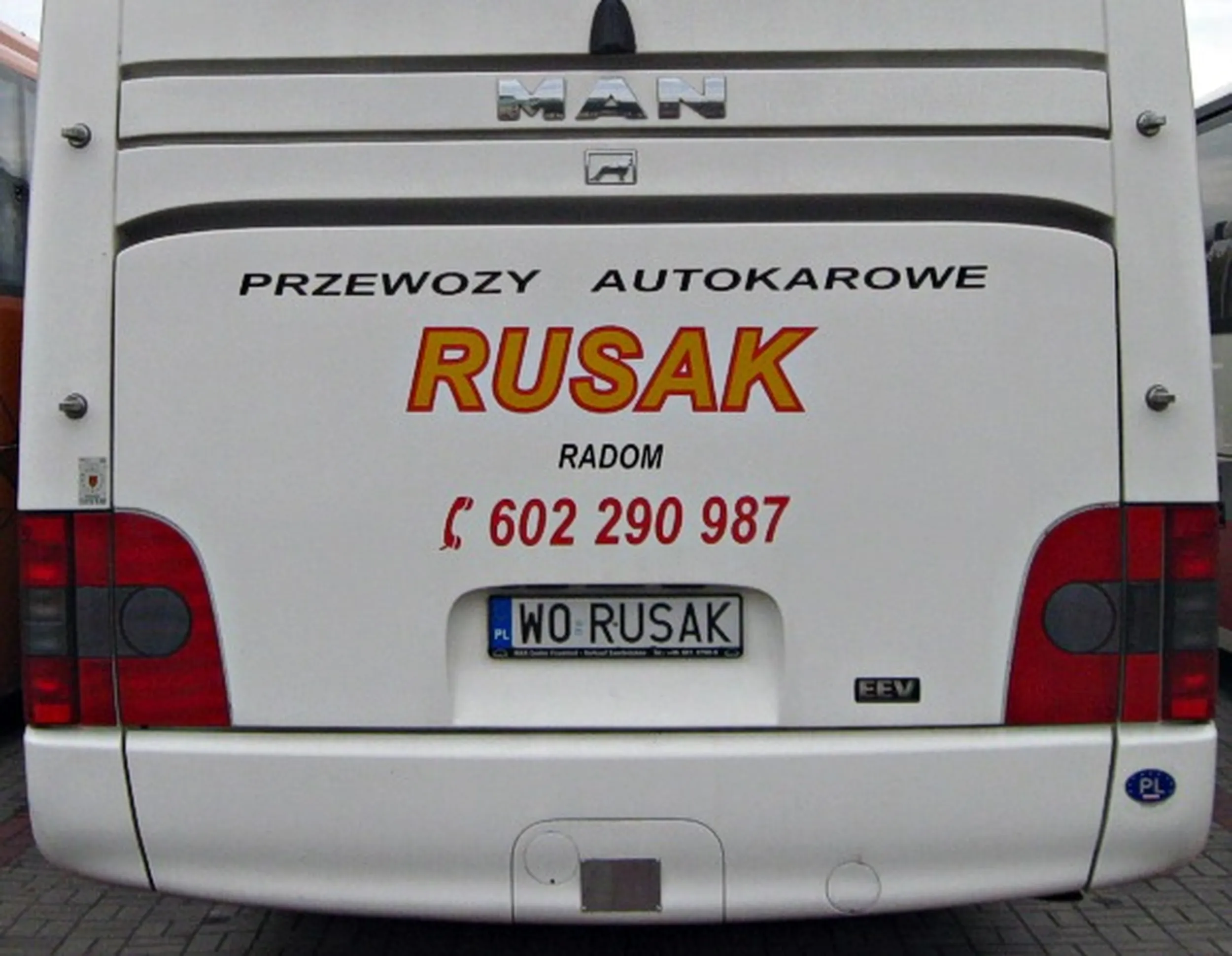 Fajny numer, blacha W0 RUSAK