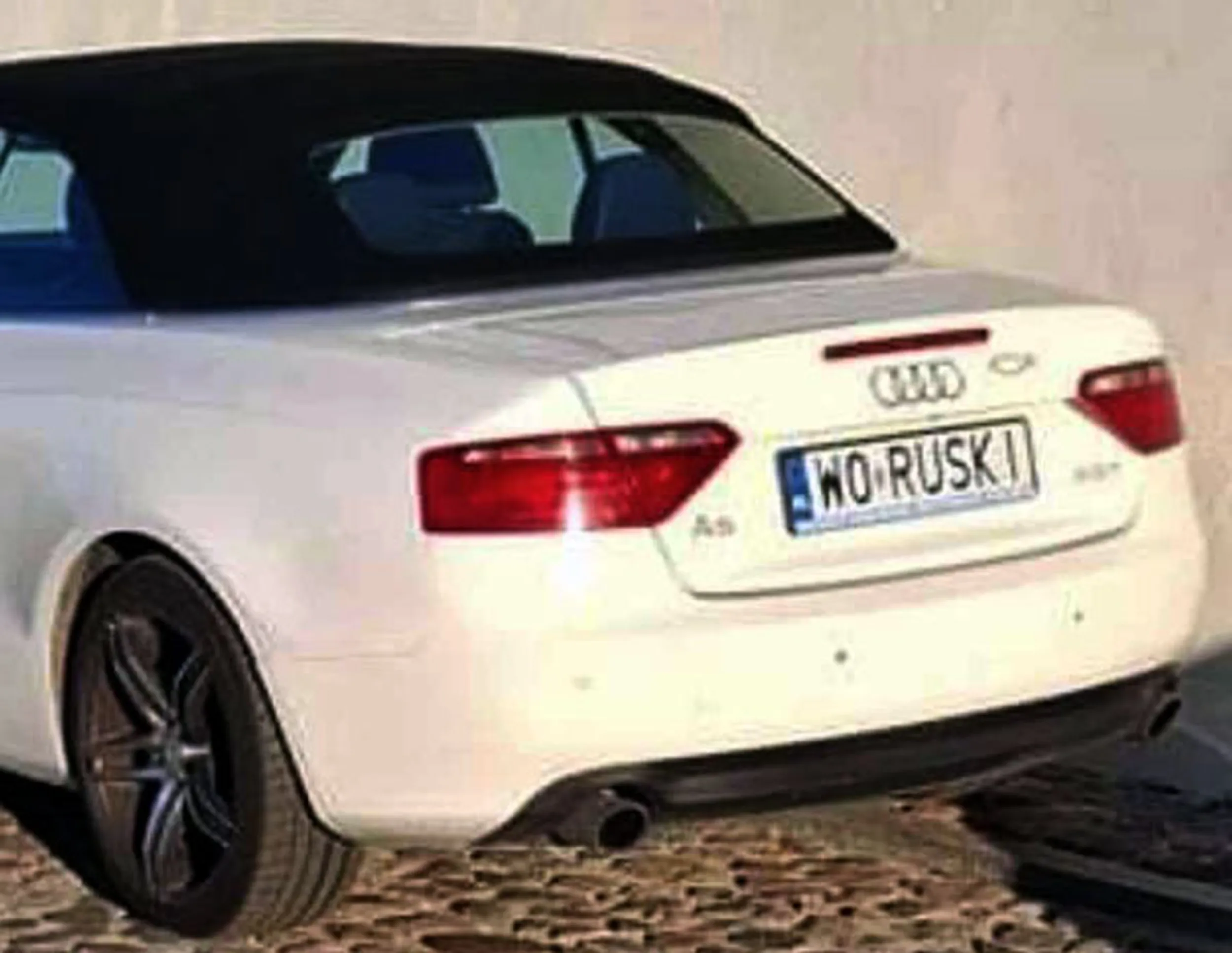 Fajny numer, blacha W0 RUSKI