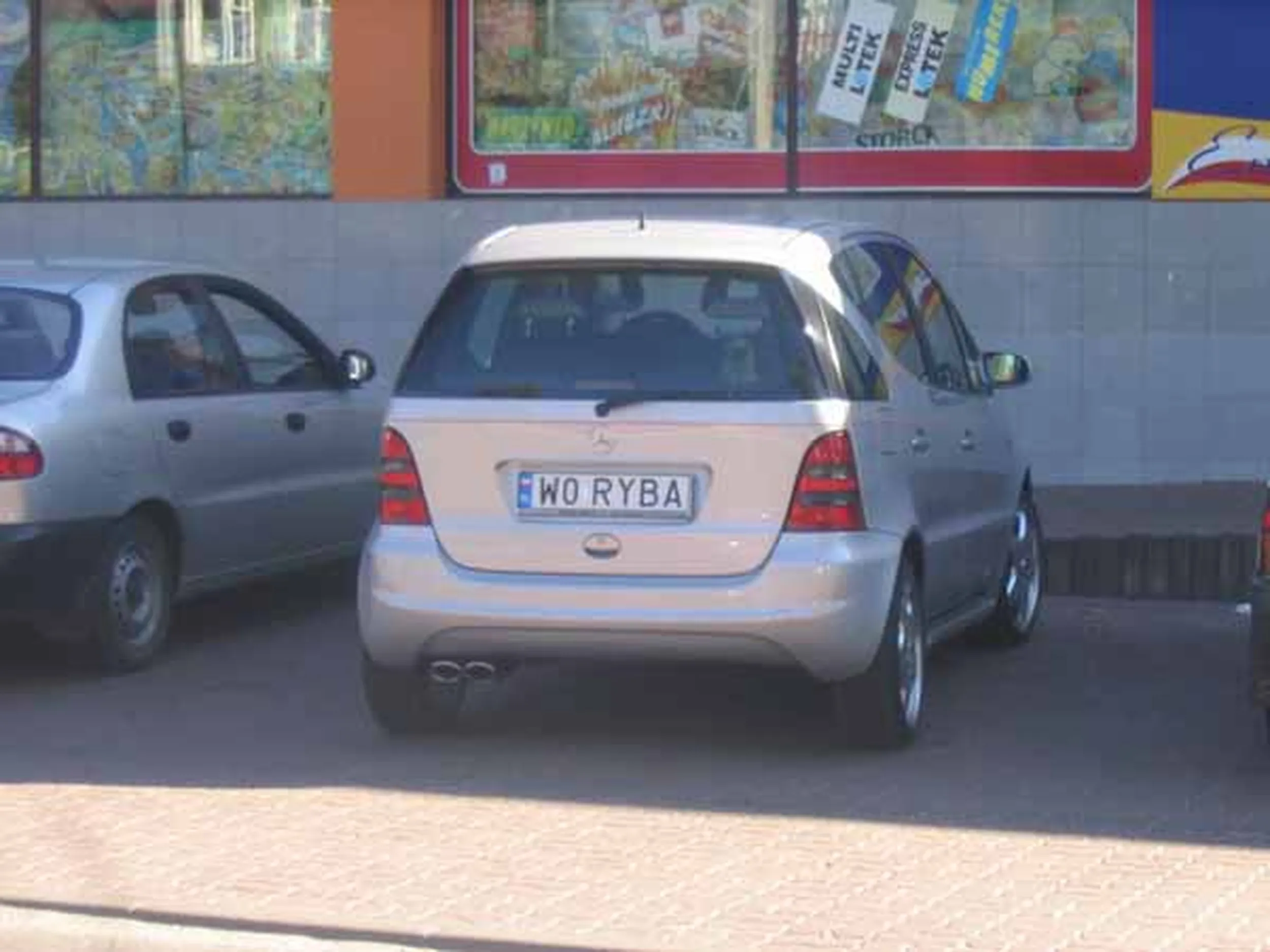 Fajny numer, blacha W0 RYBA