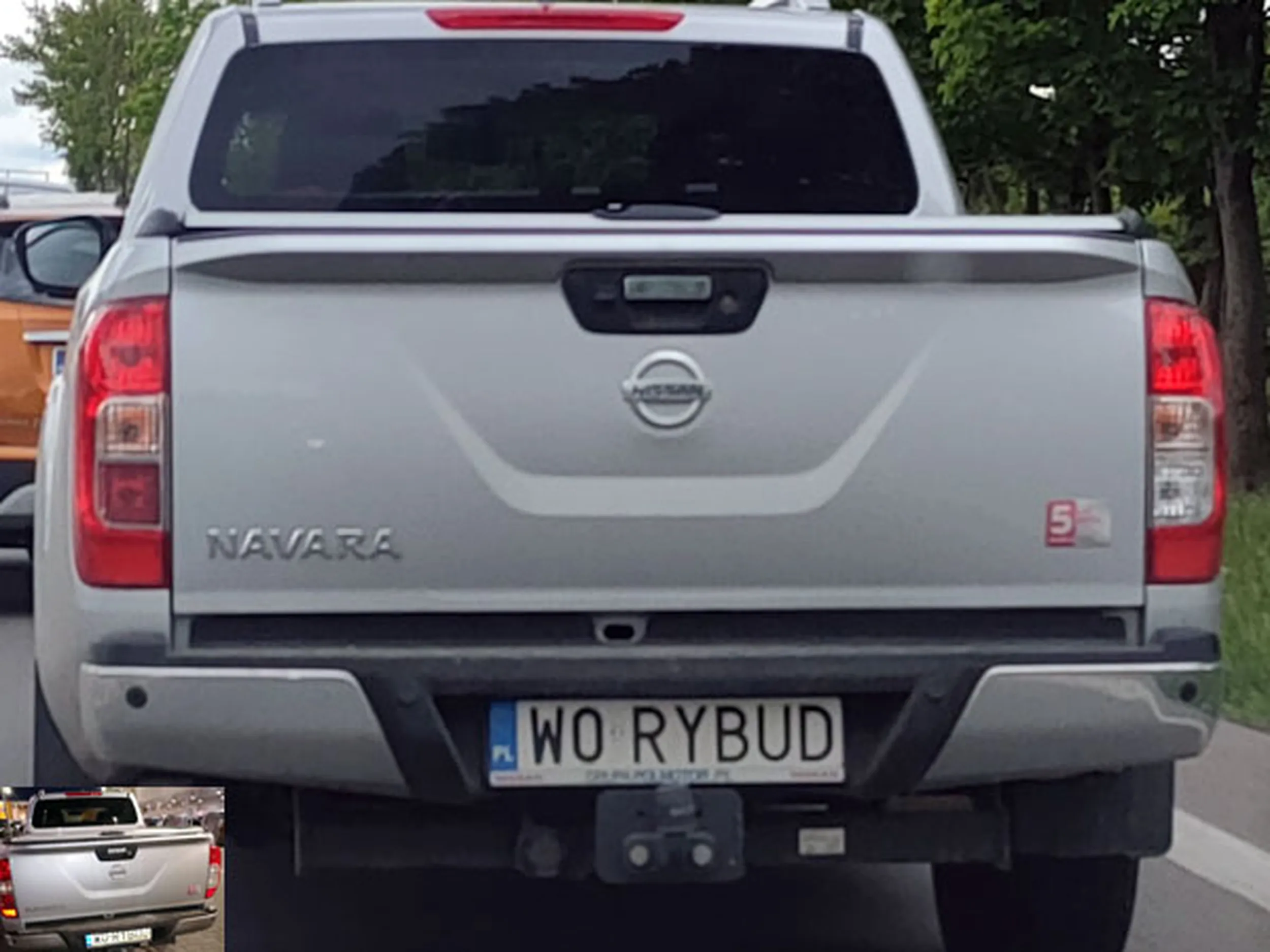 Fajny numer, blacha W0 RYBUD