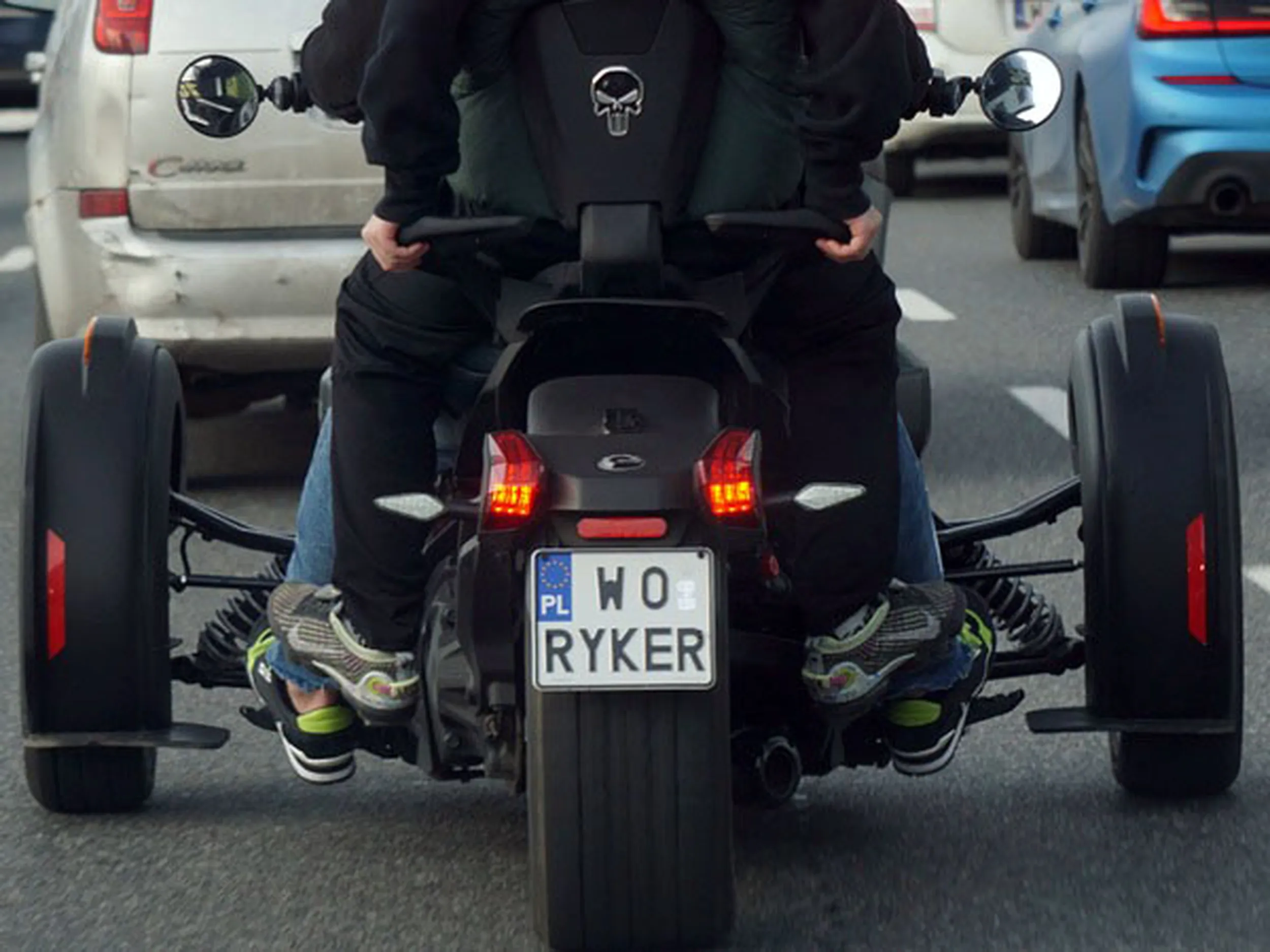 Fajny numer, blacha W0 RYKER