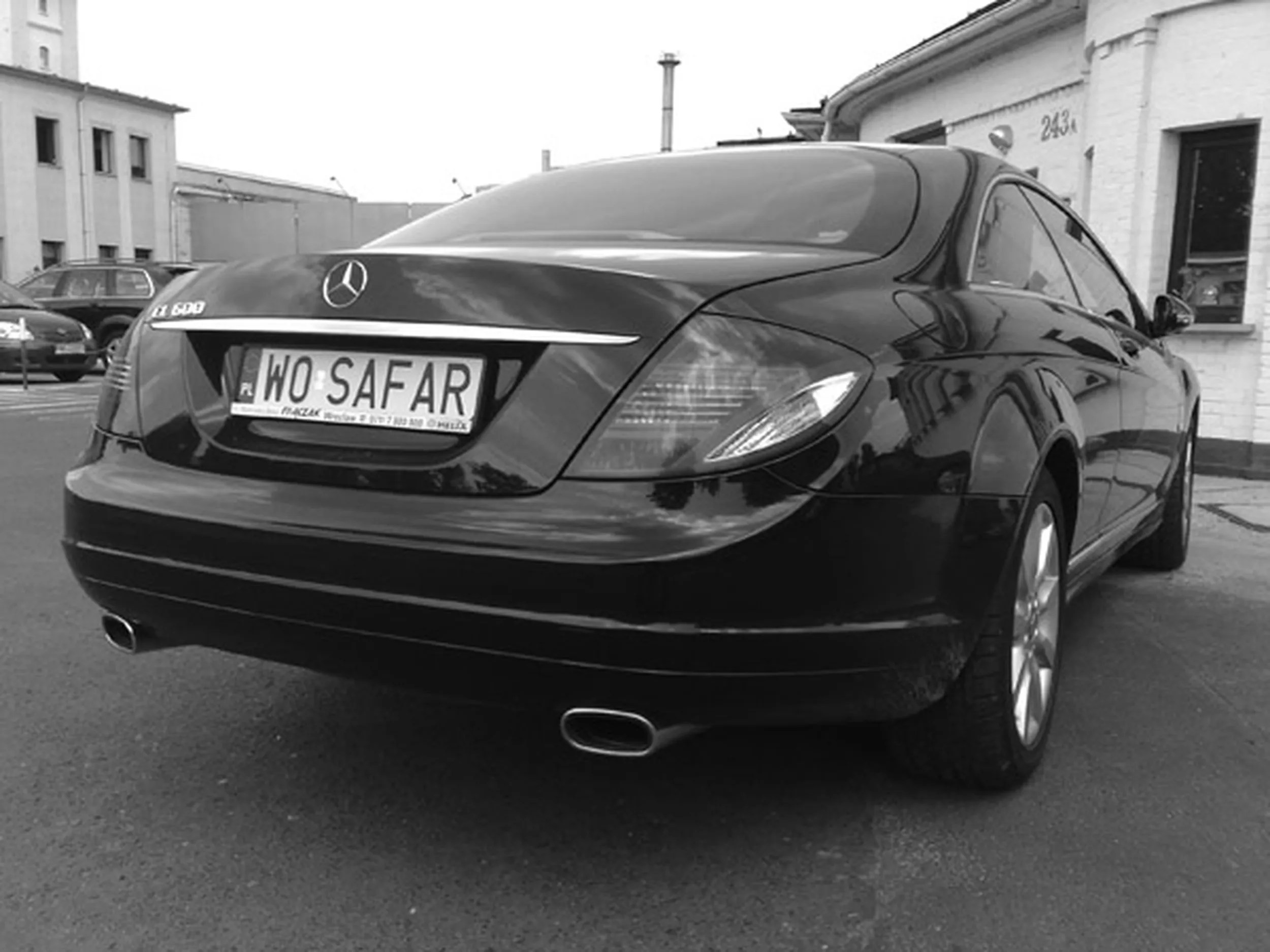 Fajny numer, blacha W0 SAFAR