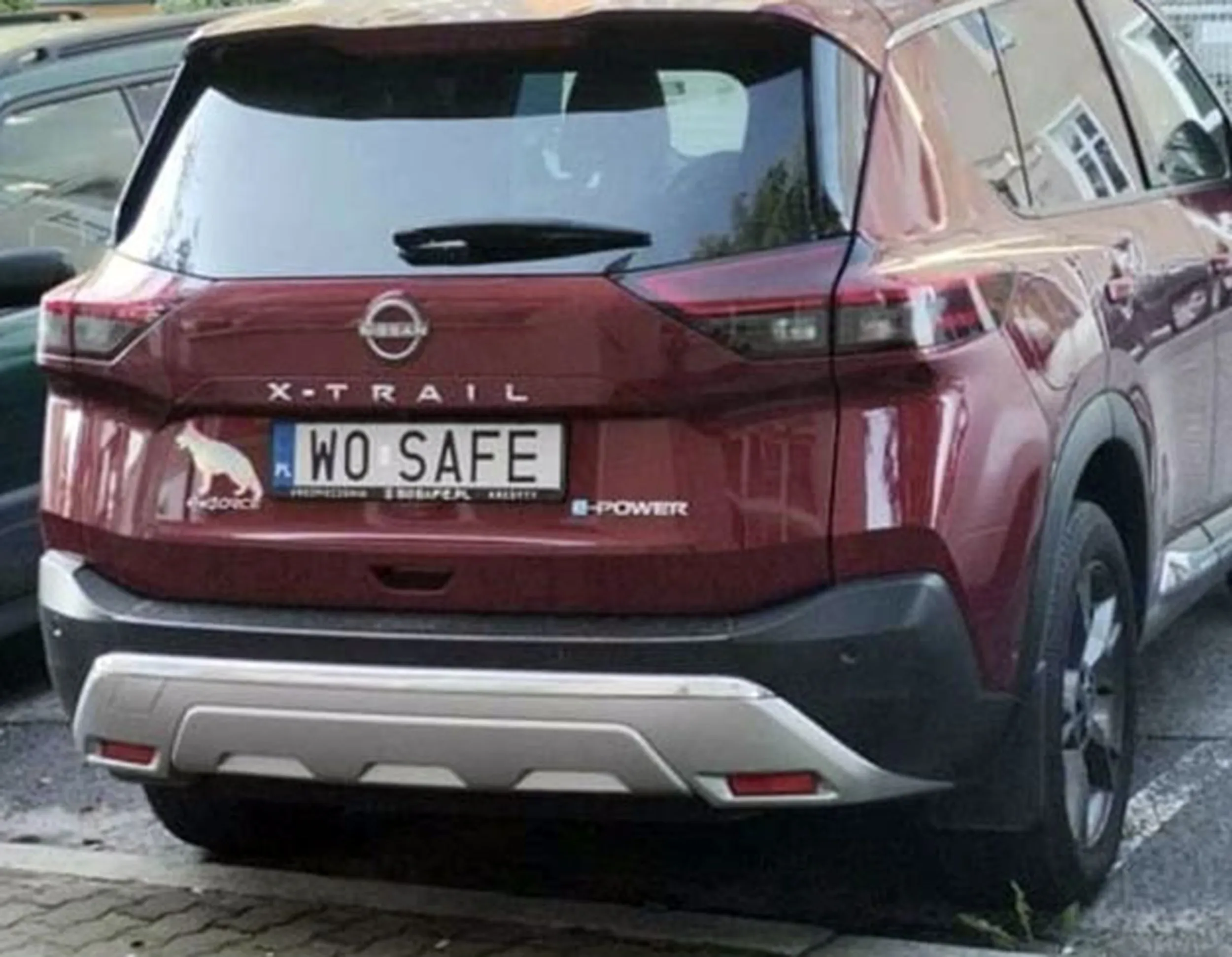 Fajny numer, blacha W0 SAFE