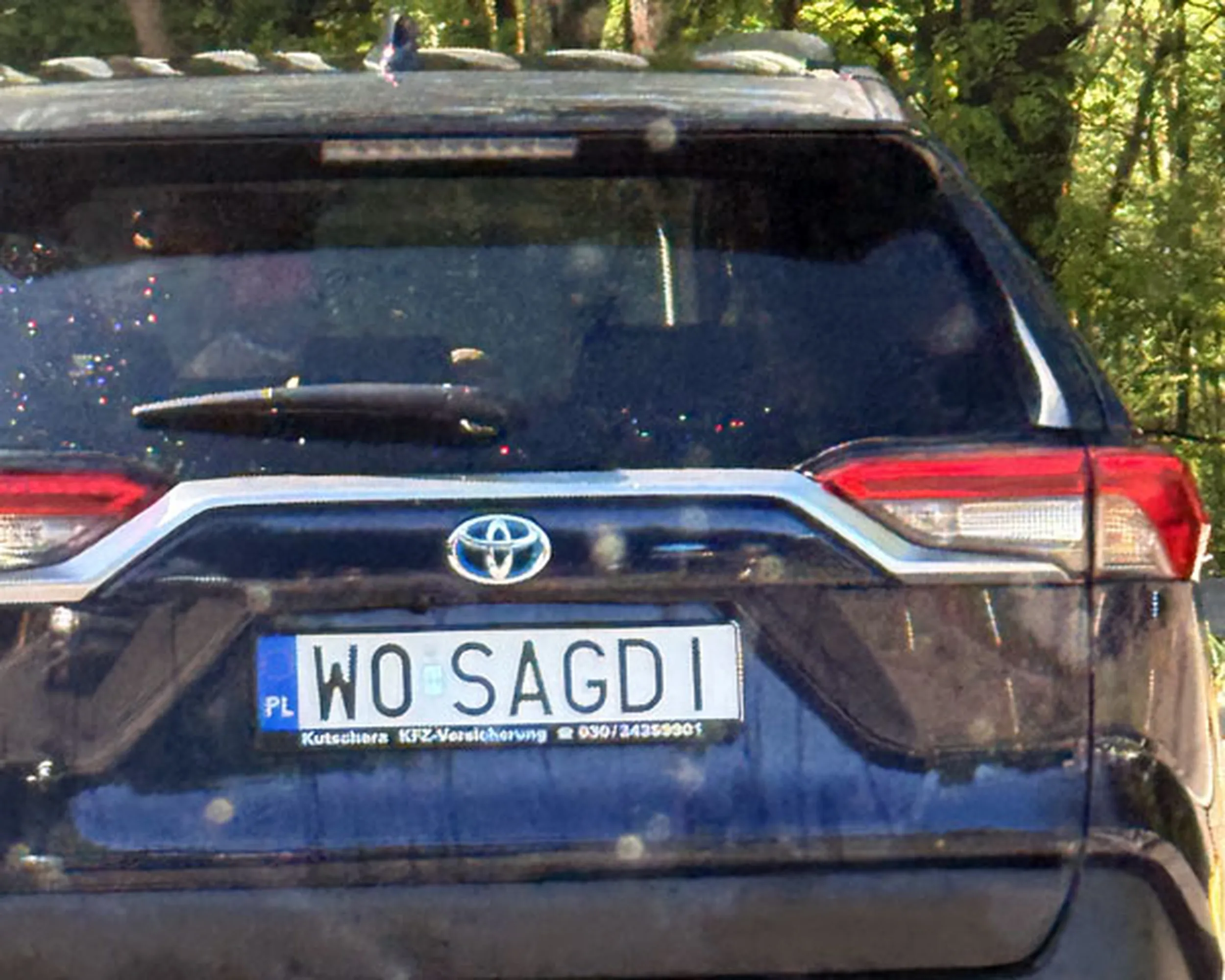 Fajny numer, blacha W0 SAGDI