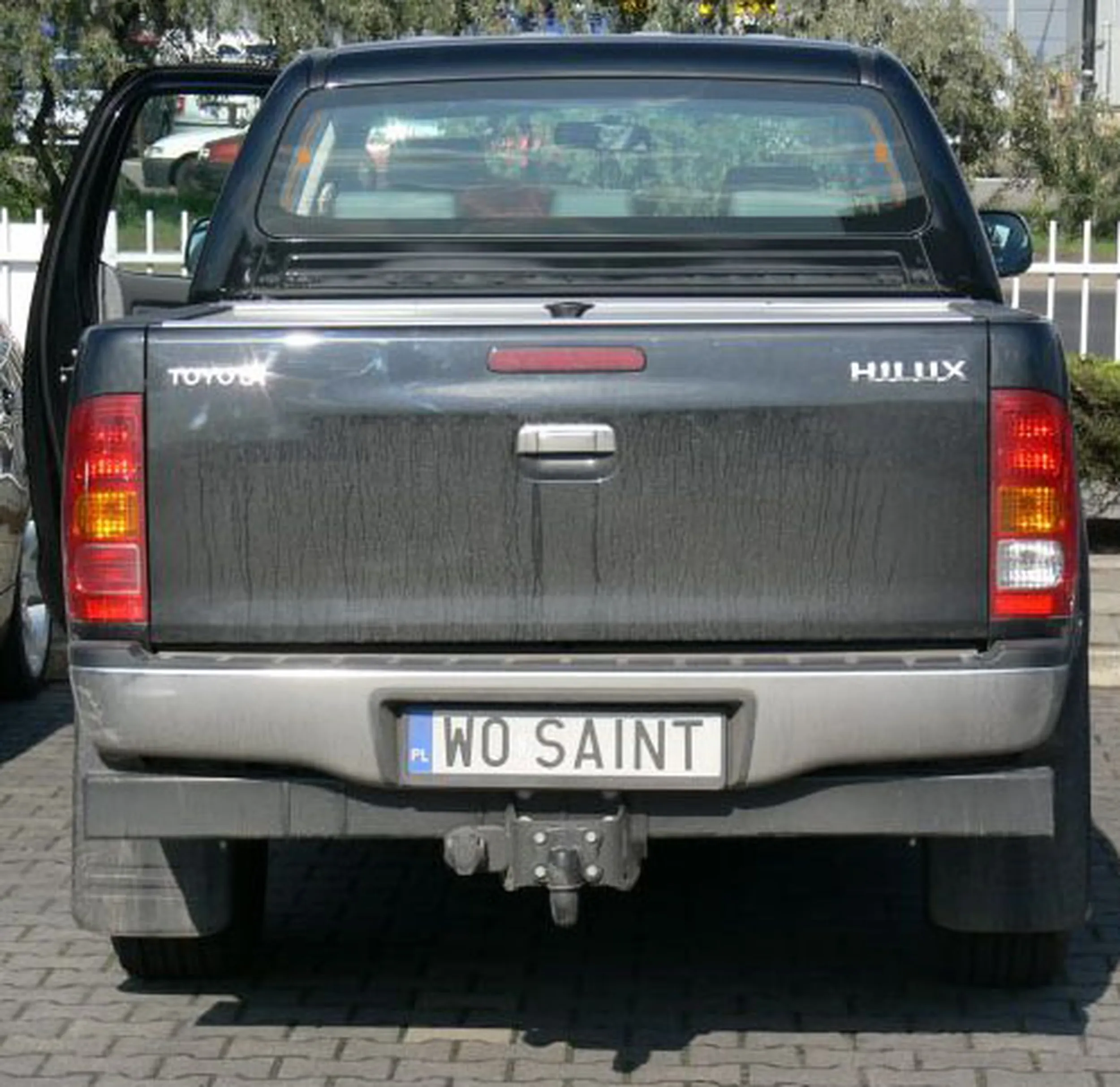 Fajny numer, blacha W0 SAINT