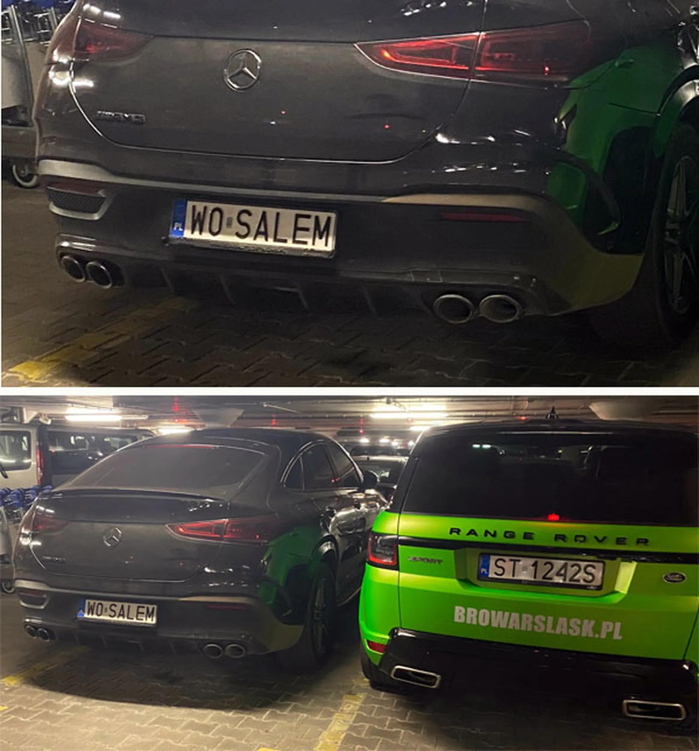 Fajny numer, blacha W0 SALEM