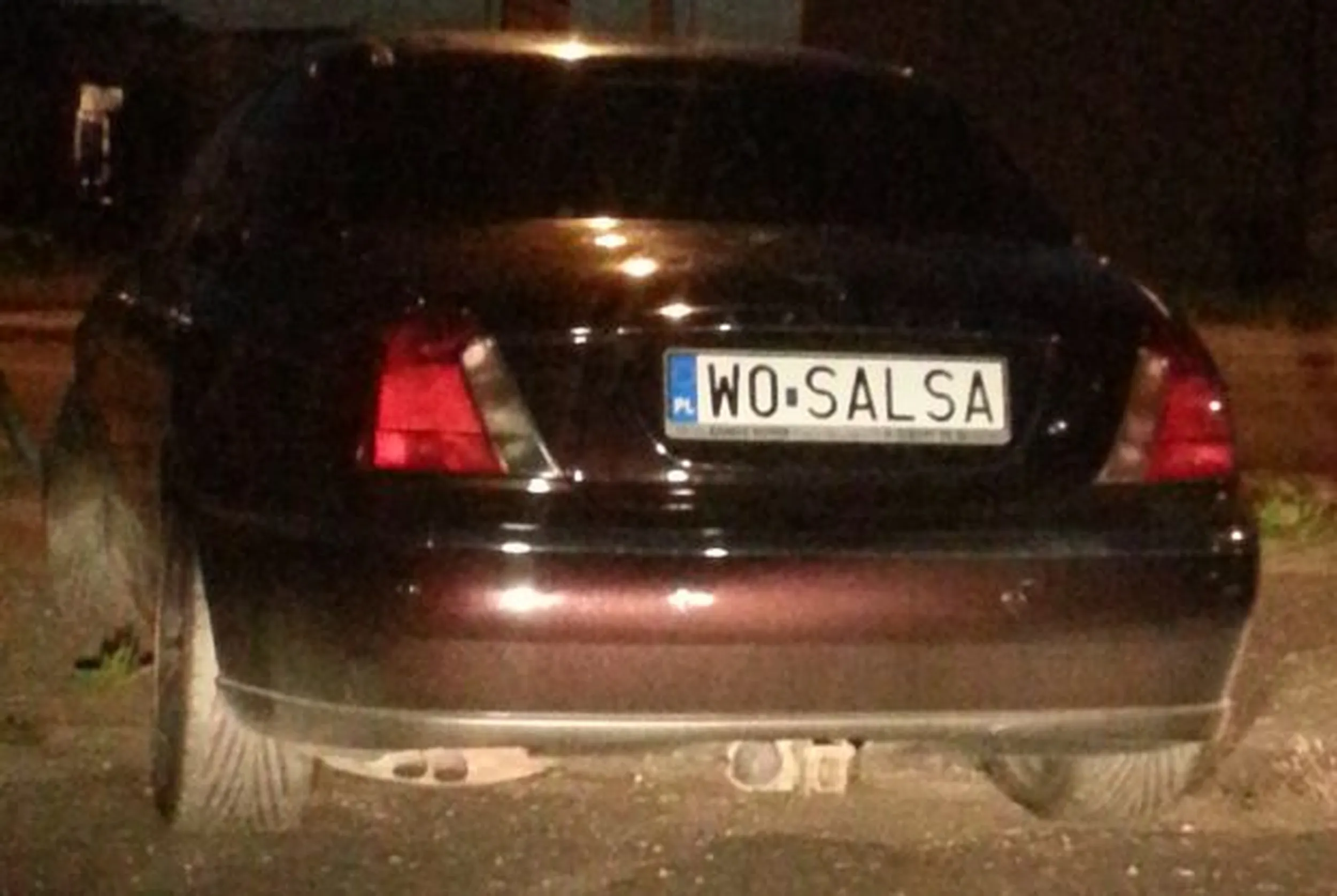 Fajny numer, blacha W0 SALSA