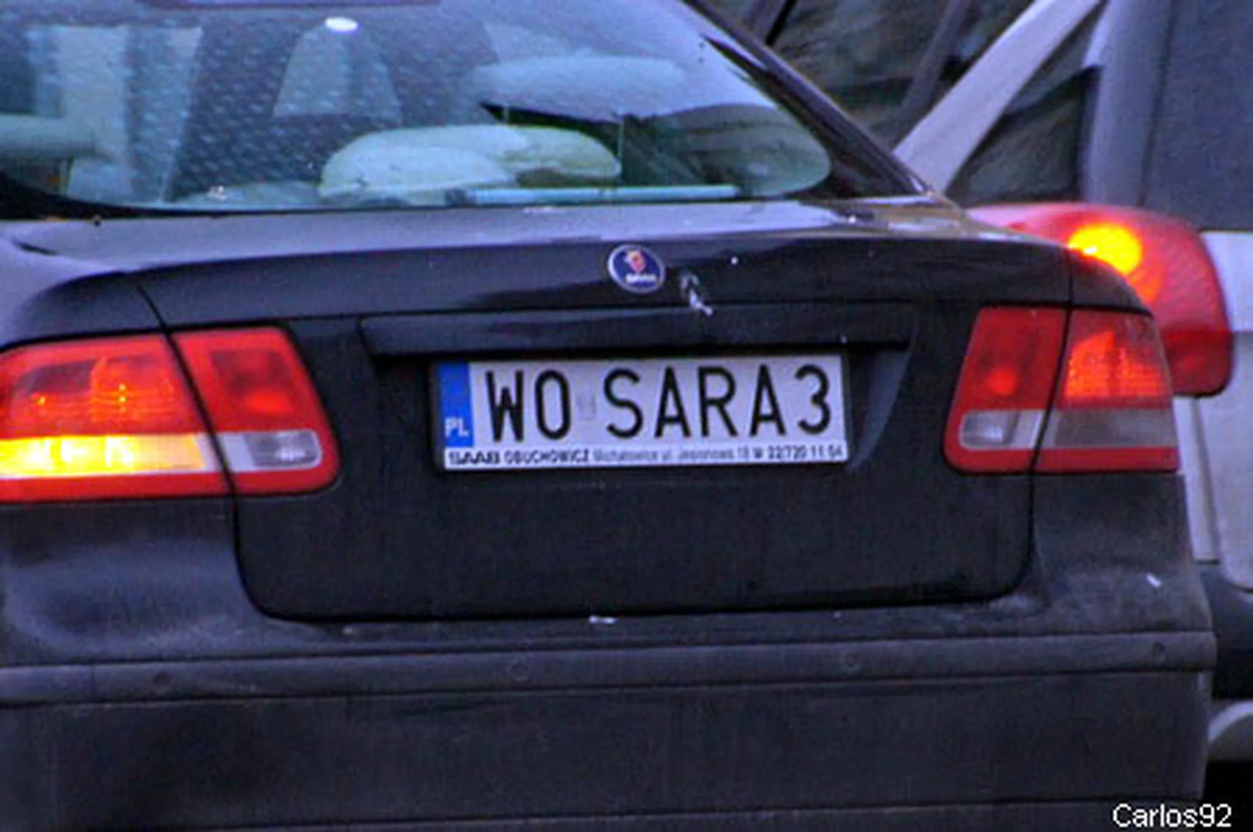 Fajny numer, blacha W0 SARA3