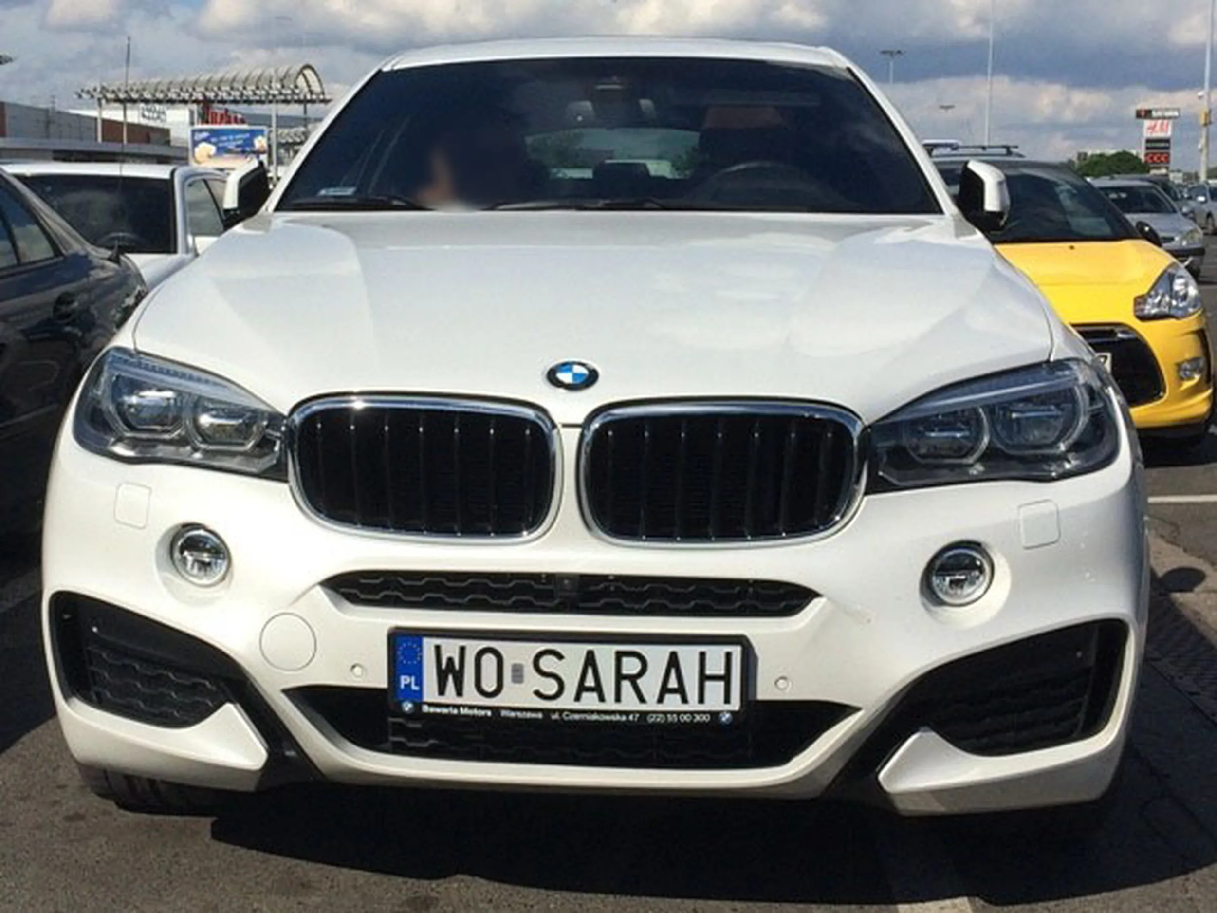 Fajny numer, blacha W0 SARAH