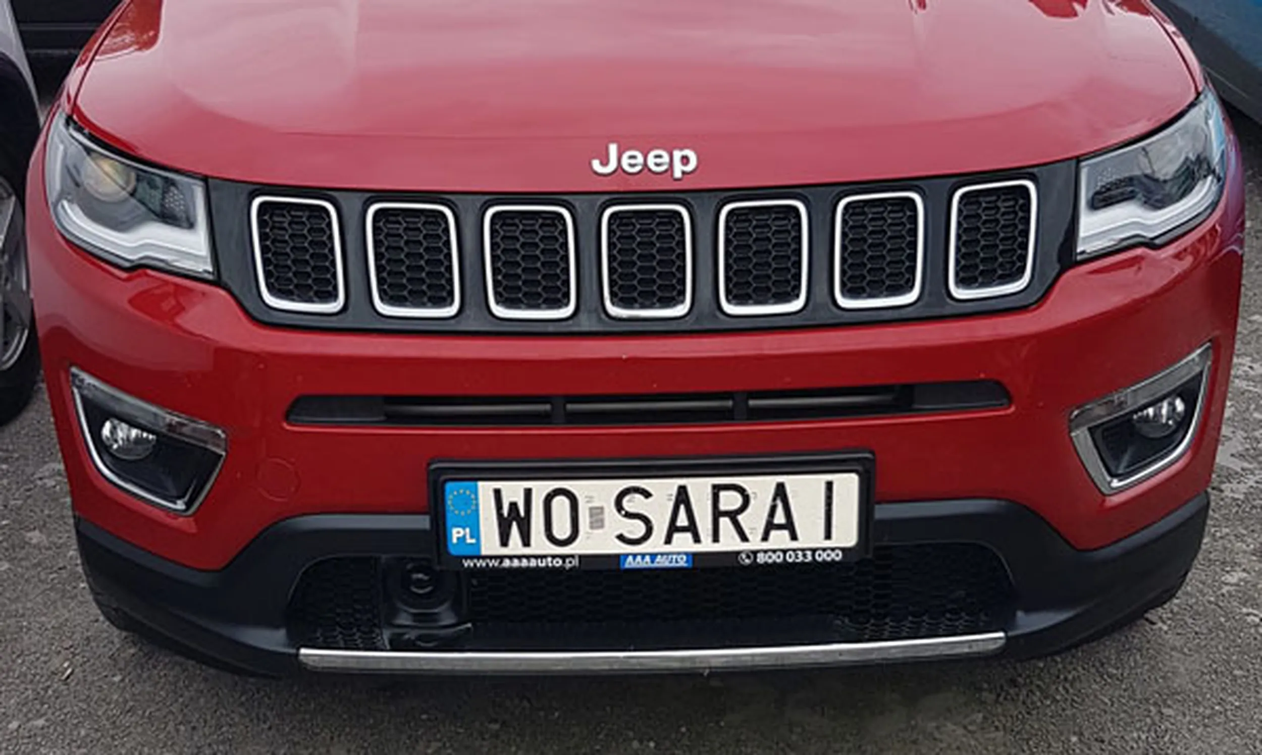 Fajny numer, blacha W0 SARAI