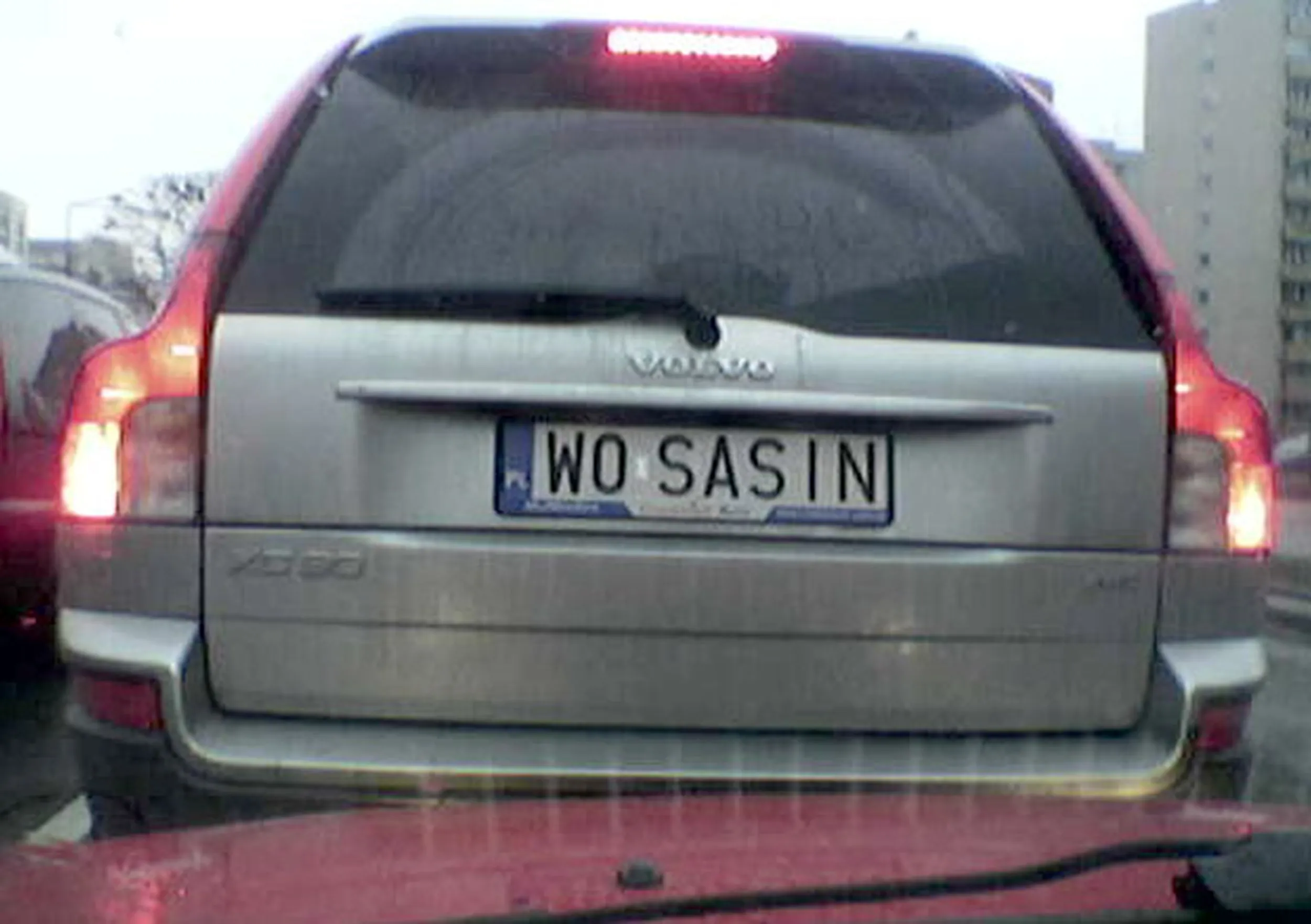 Fajny numer, blacha W0 SASIN