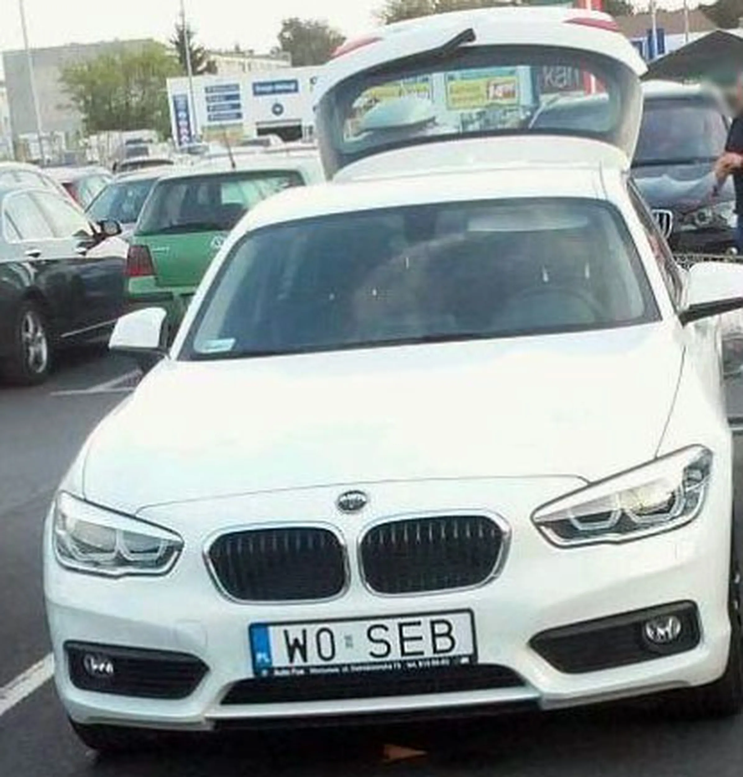 Fajny numer, blacha W0 SEB