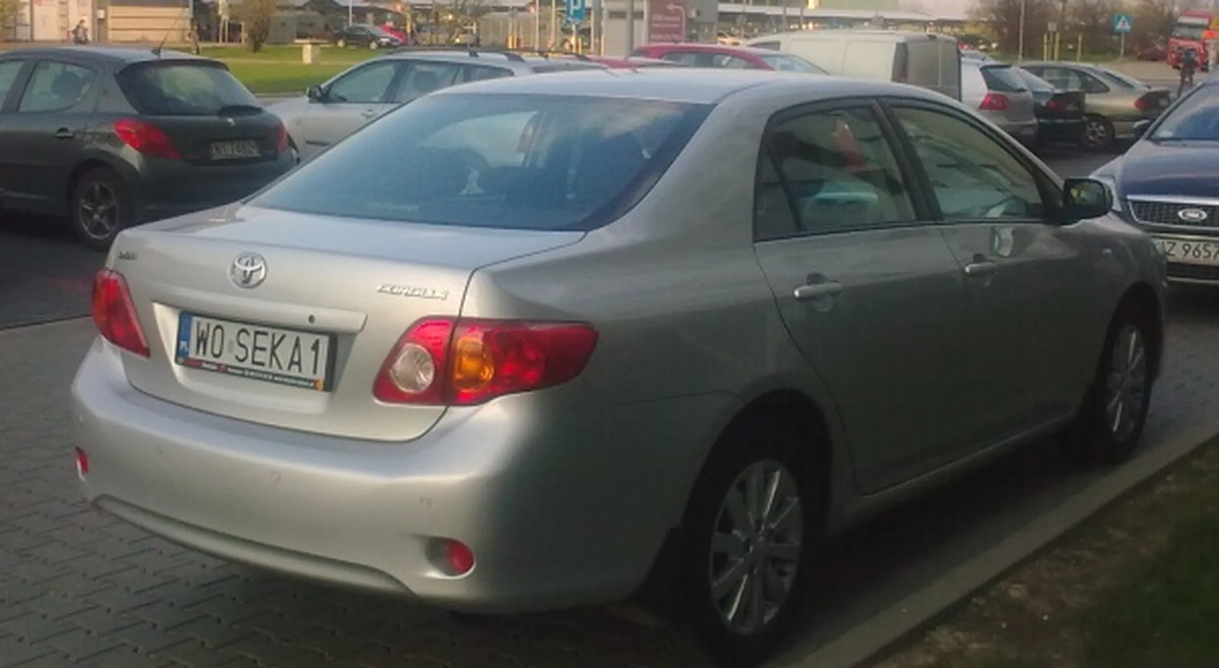 Fajny numer, blacha W0 SEKA1