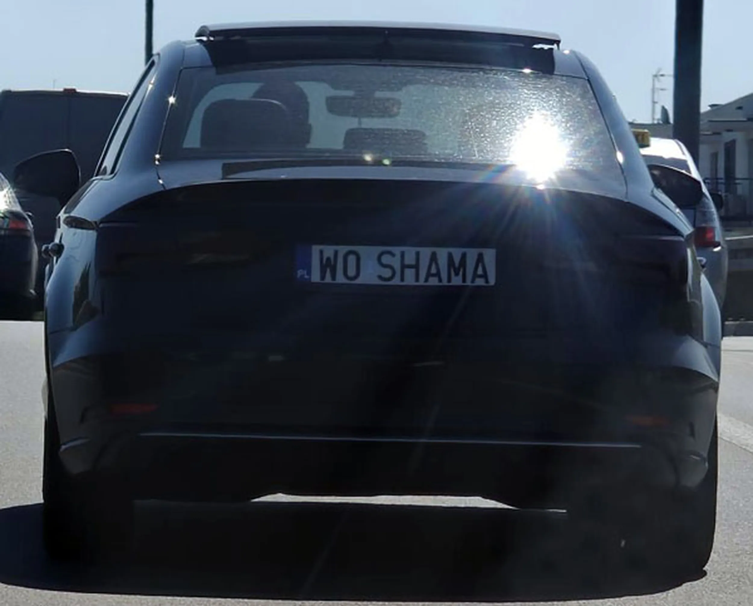 Fajny numer, blacha W0 SHAMA