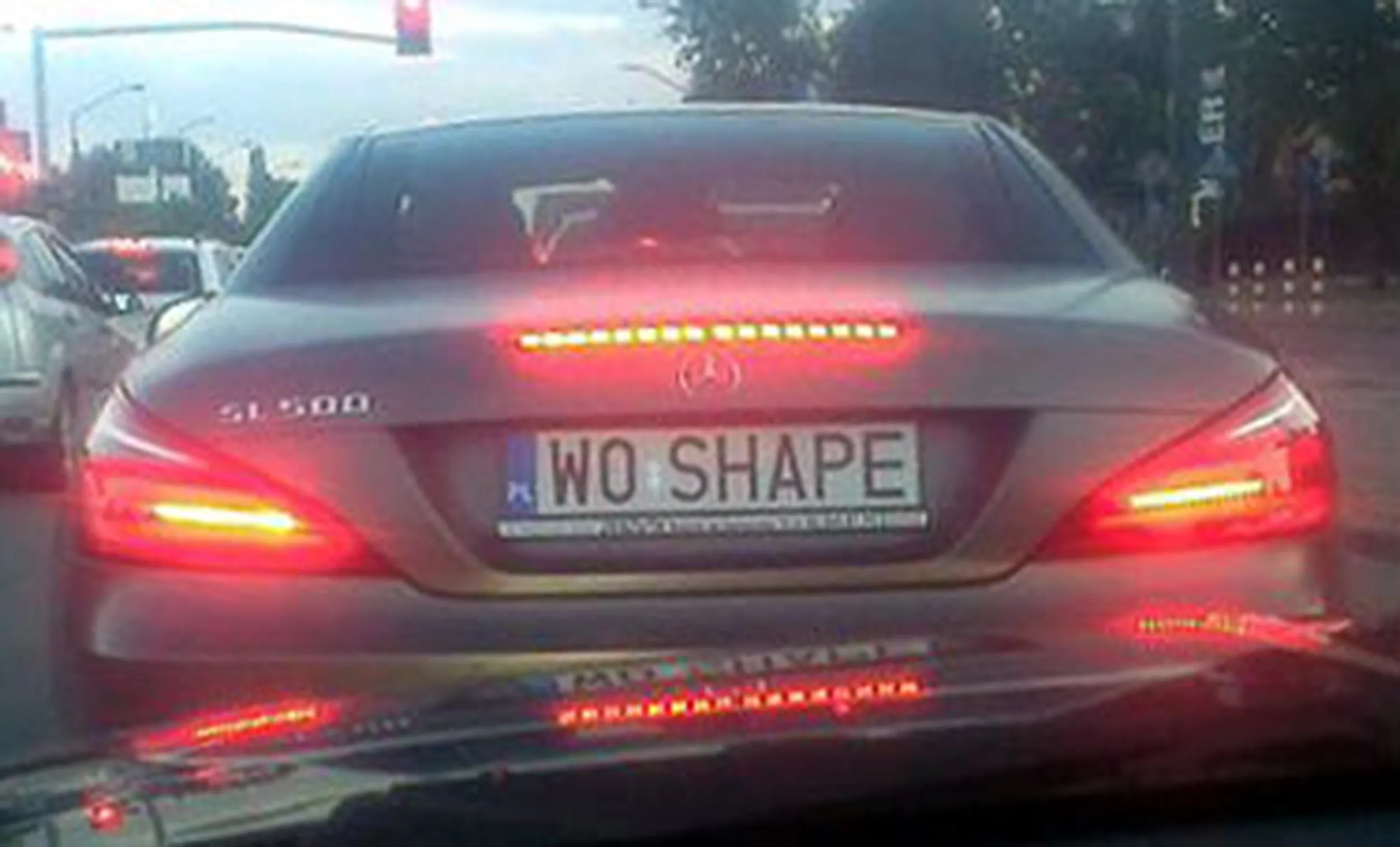 Fajny numer, blacha W0 SHAPE