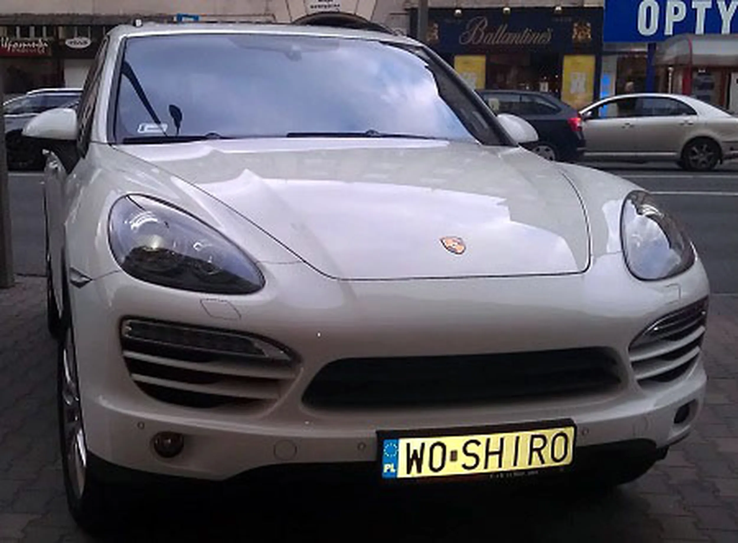 Fajny numer, blacha W0 SHIRO