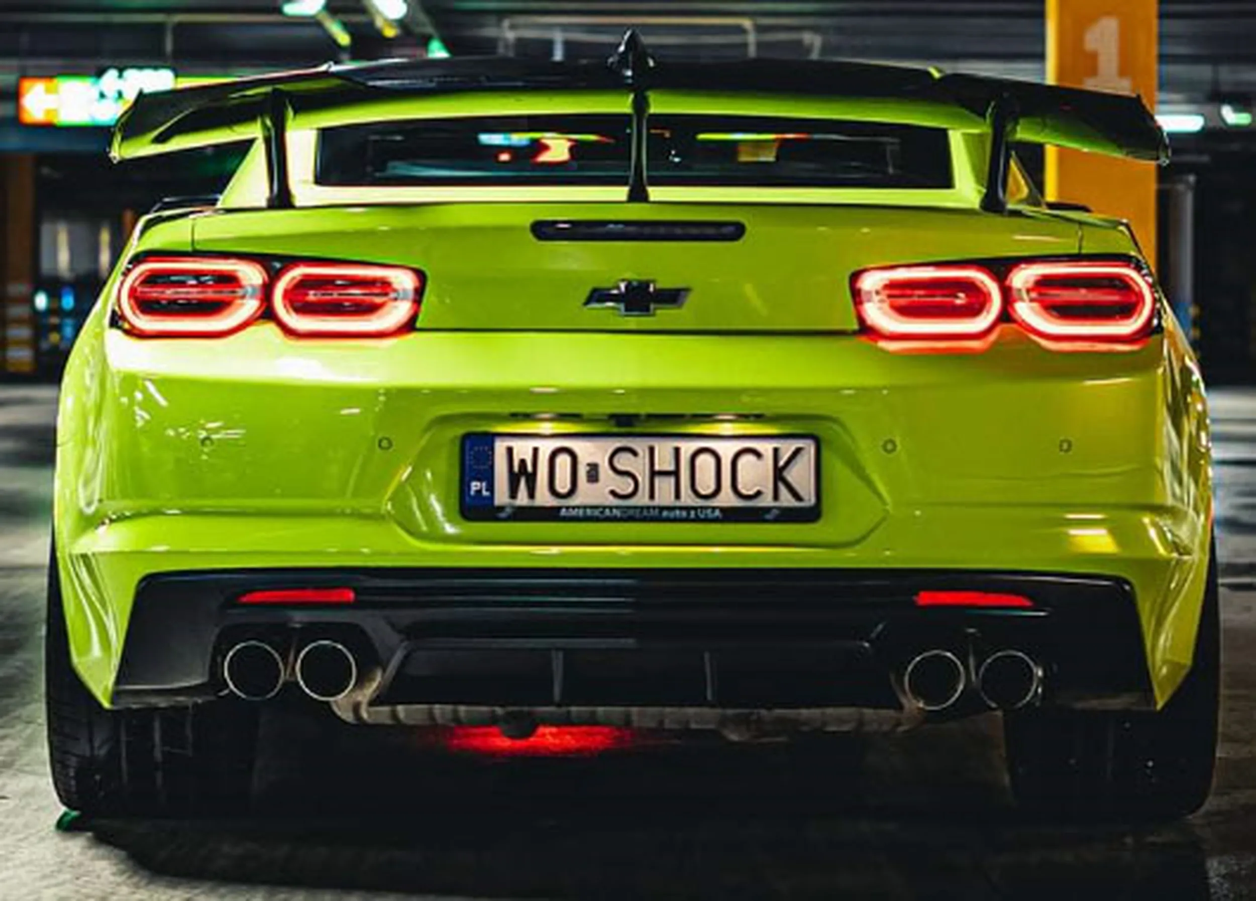 Fajny numer, blacha W0 SHOCK