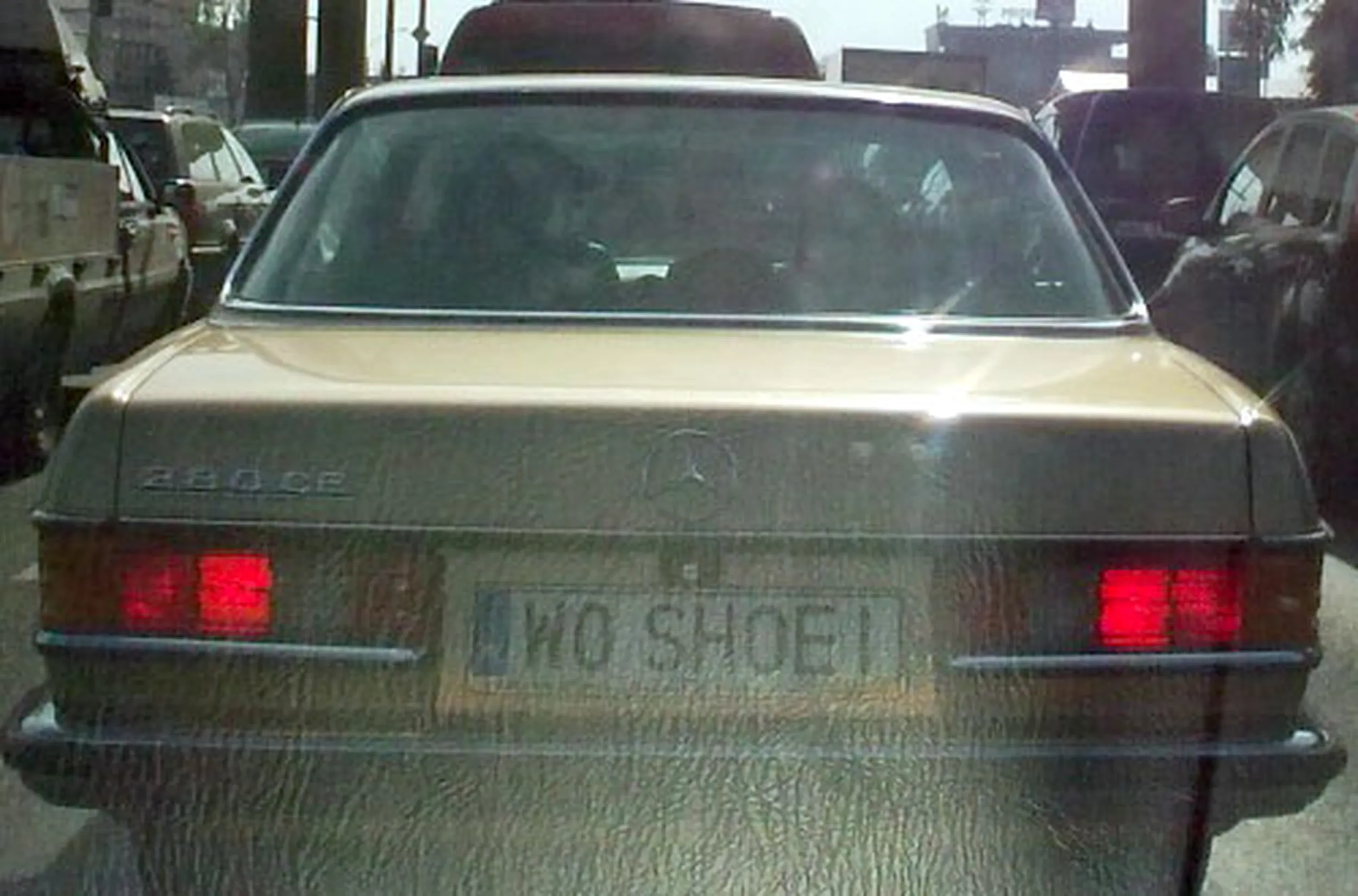 Fajny numer, blacha W0 SHOEI