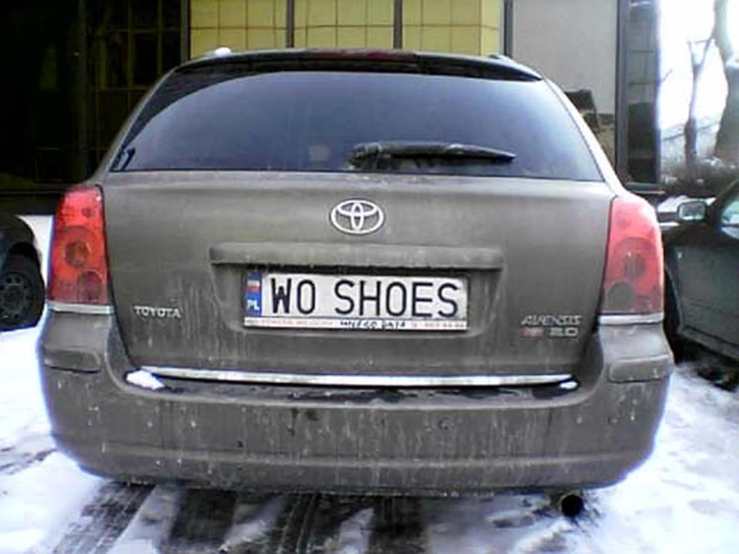 Fajny numer, blacha W0 SHOES