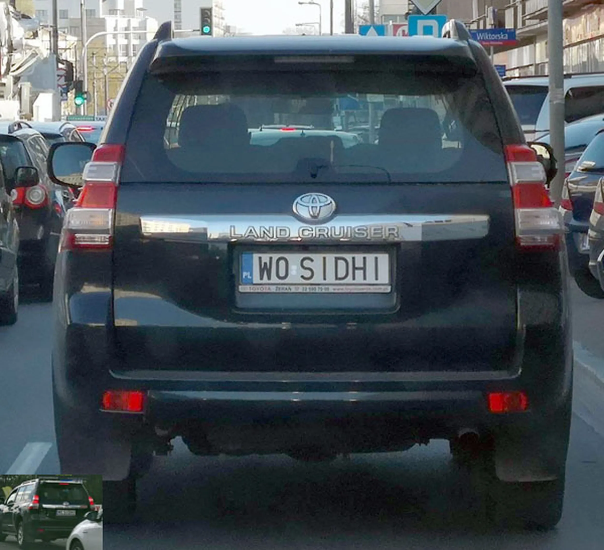 Fajny numer, blacha W0 SIDHI