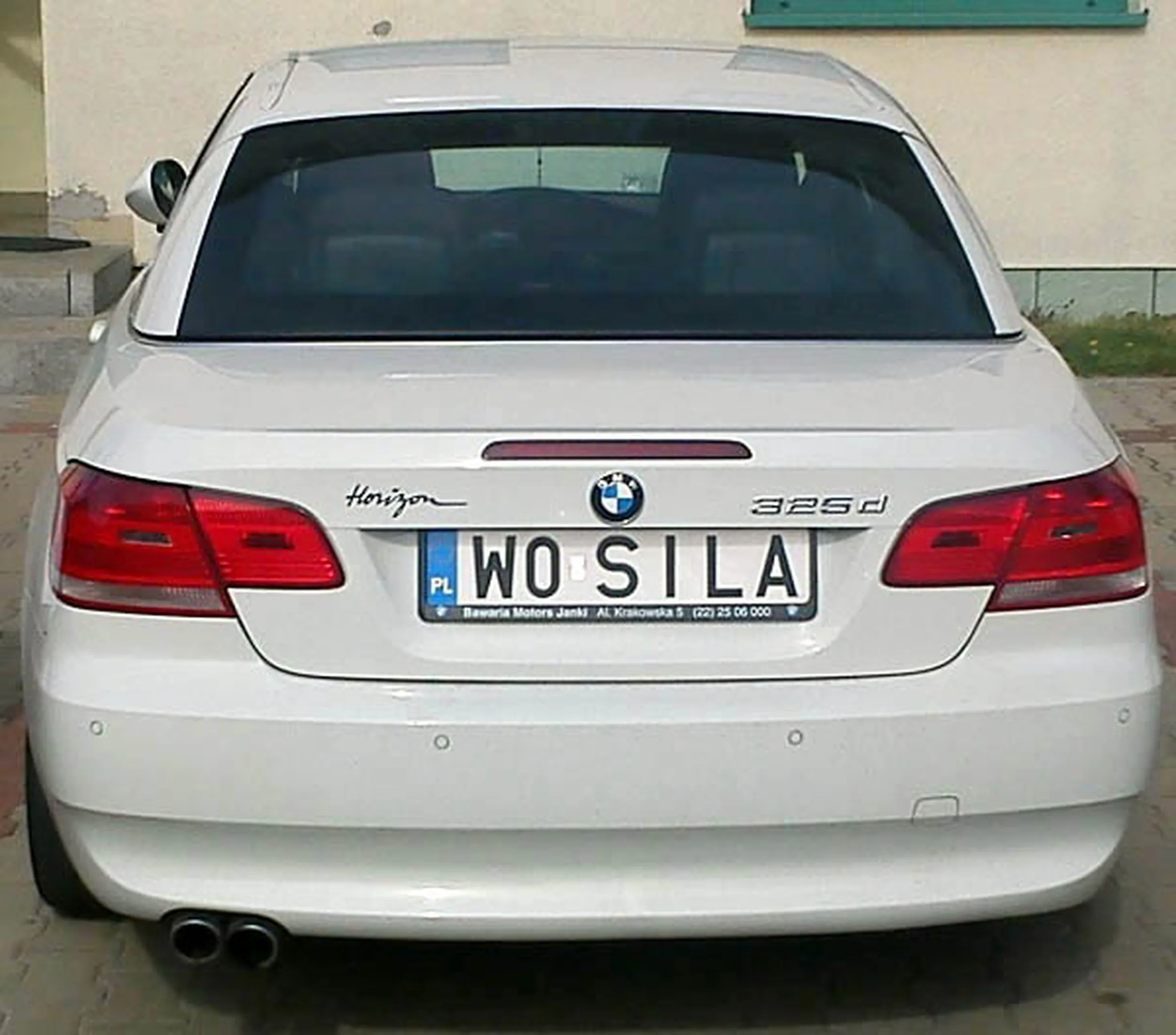 Fajny numer, blacha W0 SILA