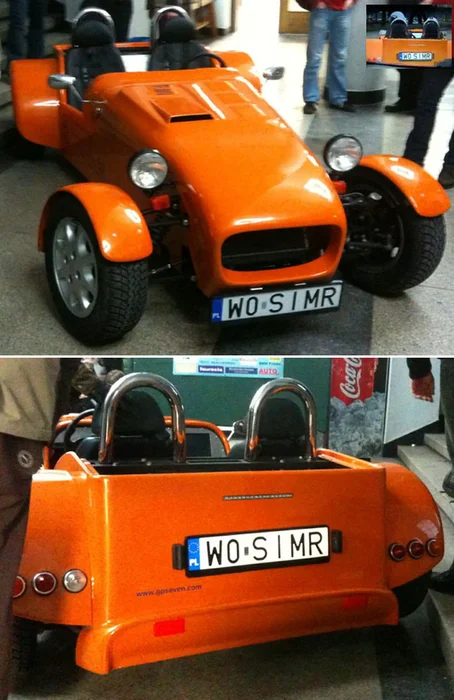 Fajny numer, blacha W0 SIMR