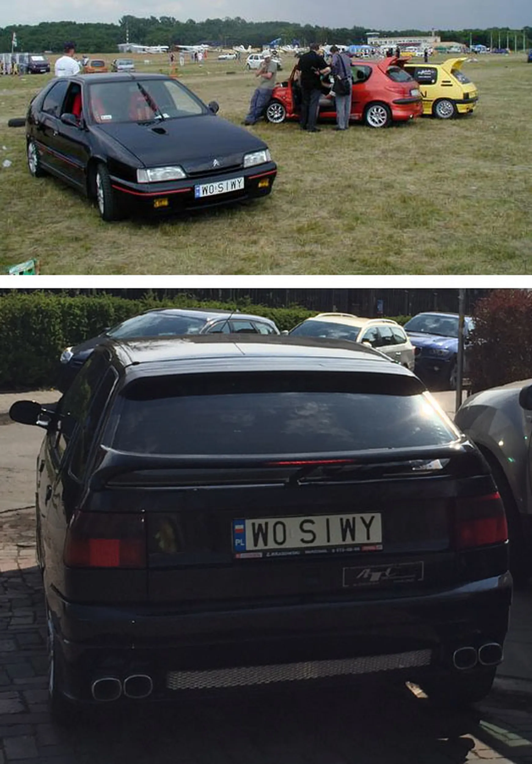 Fajny numer, blacha W0 SIWY