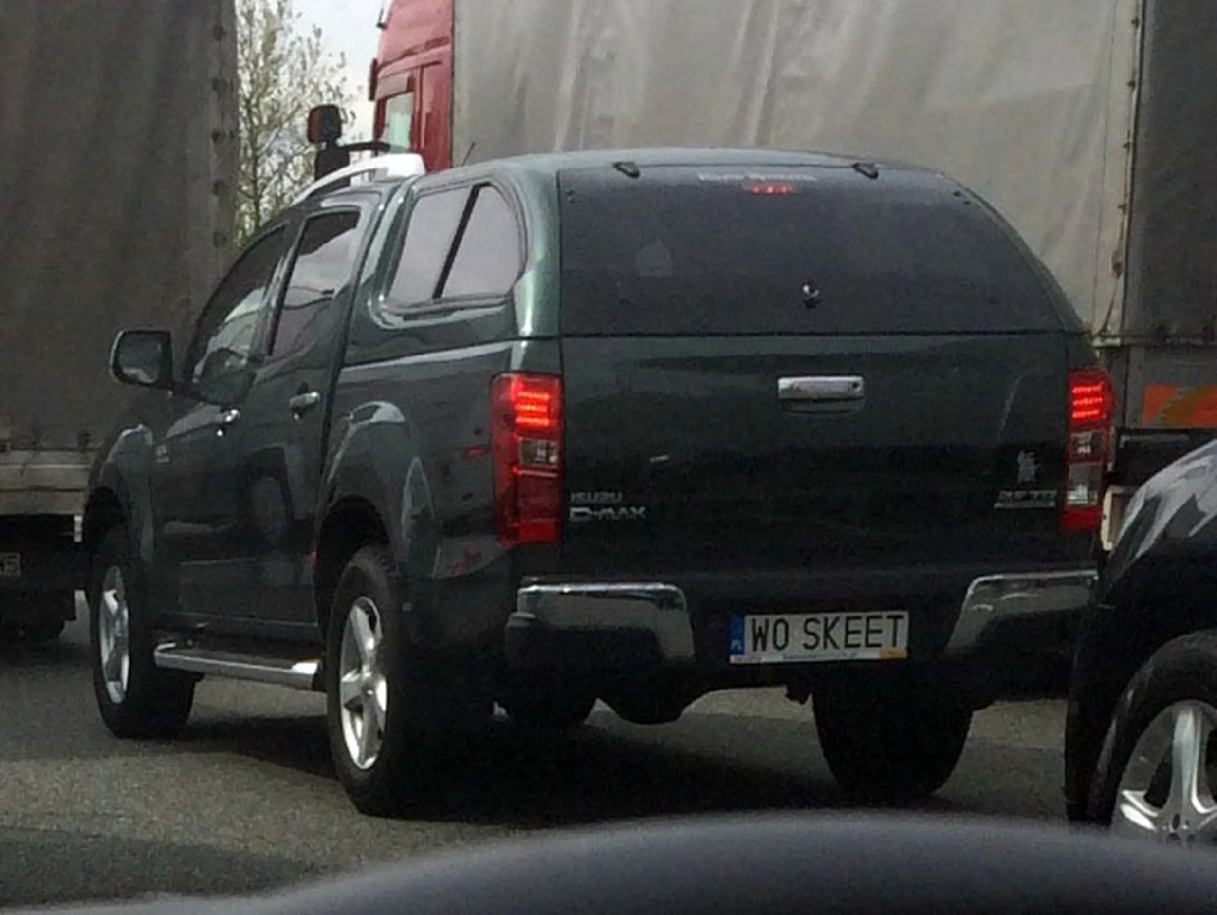 Fajny numer, blacha W0 SKEET