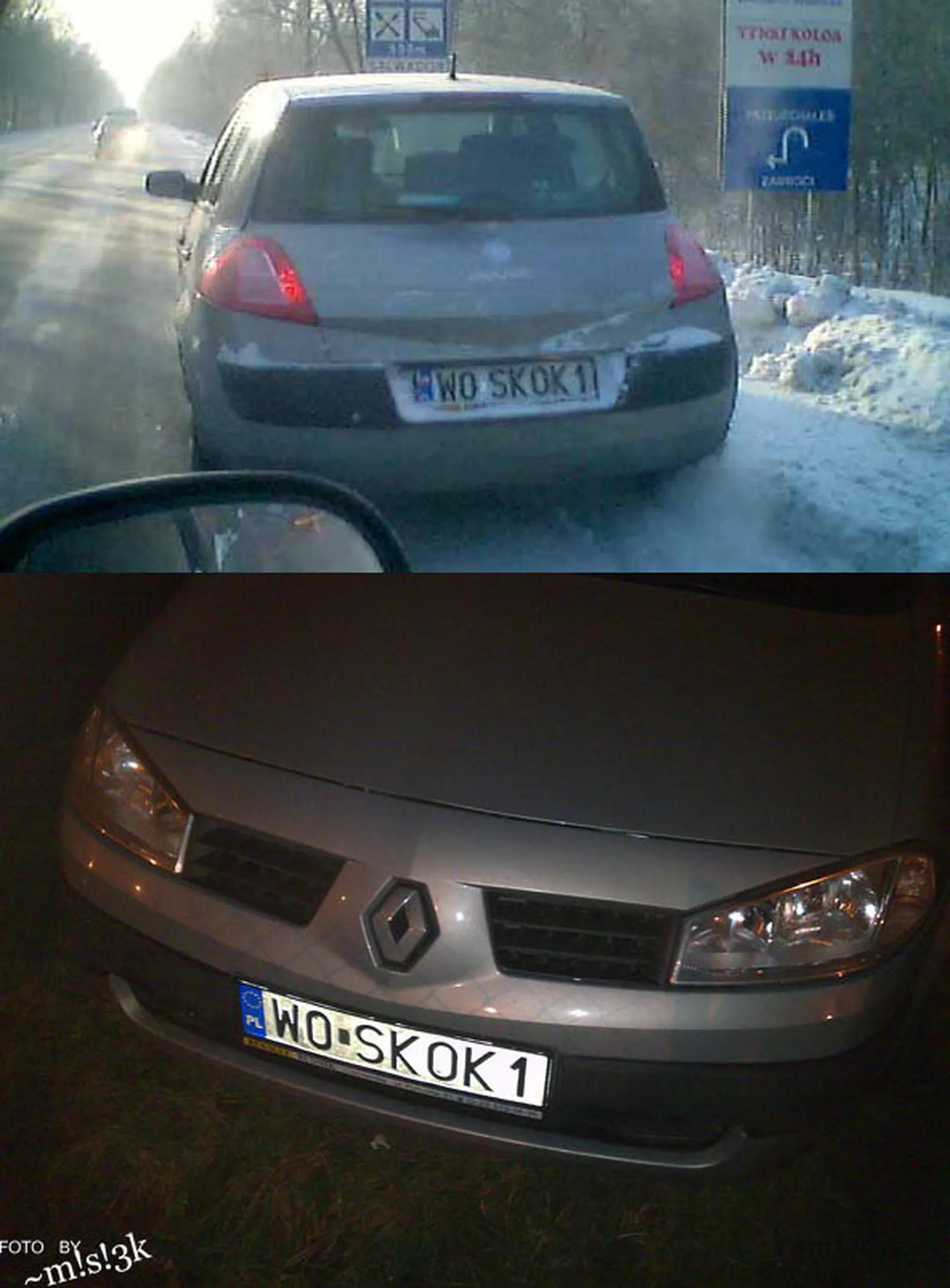 Fajny numer, blacha W0 SKOK1