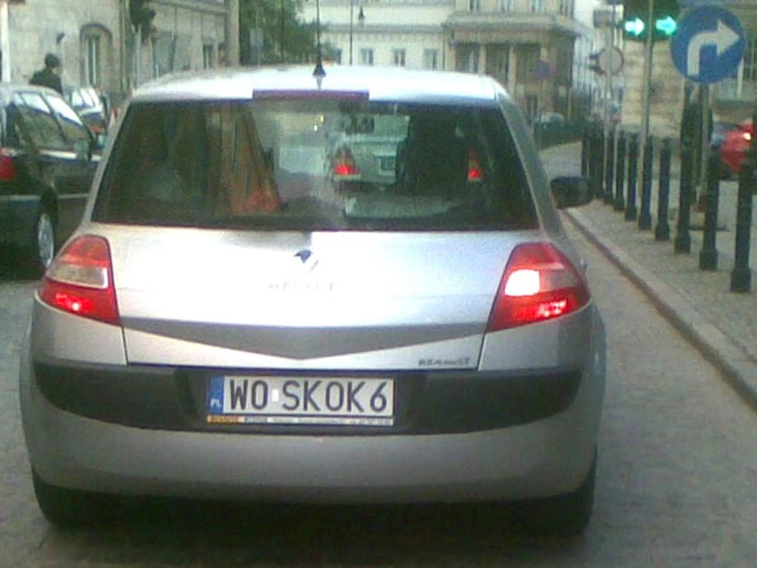 Fajny numer, blacha W0 SKOK6