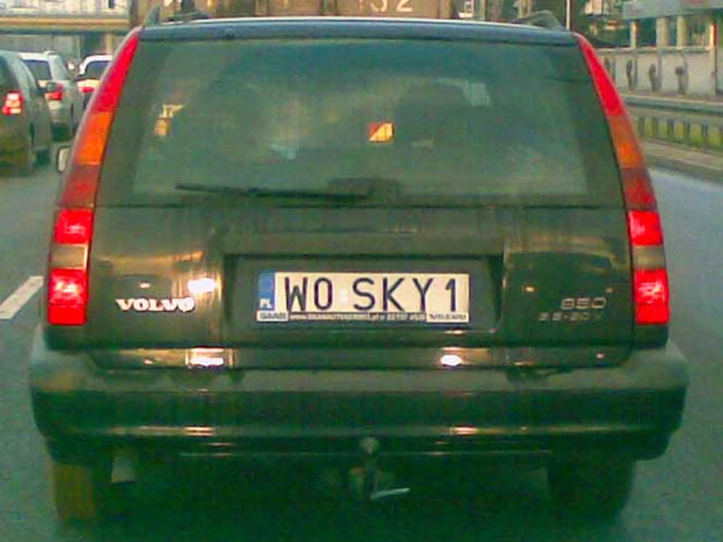 Fajny numer, blacha W0 SKY1