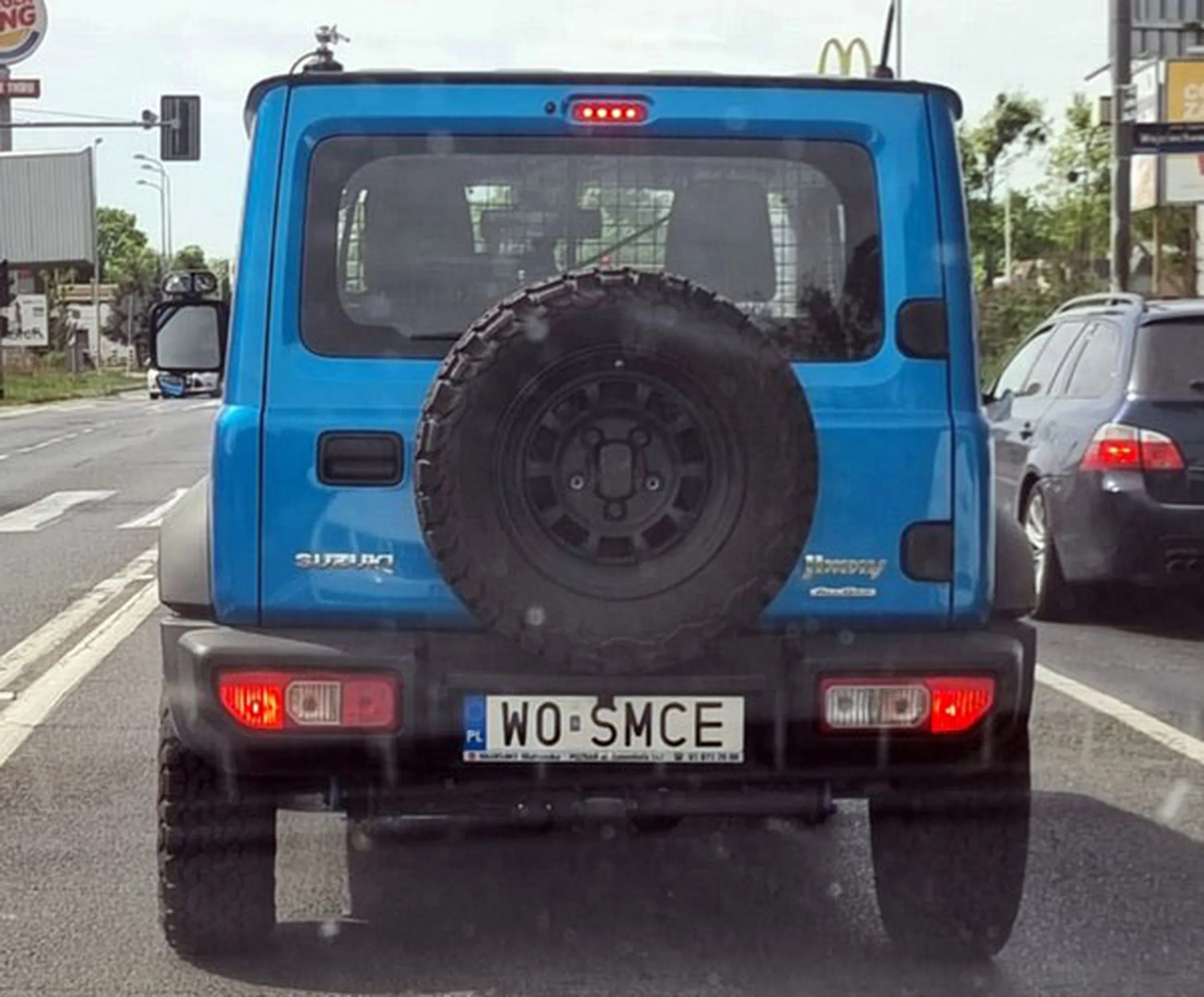 Fajny numer, blacha W0 SMCE