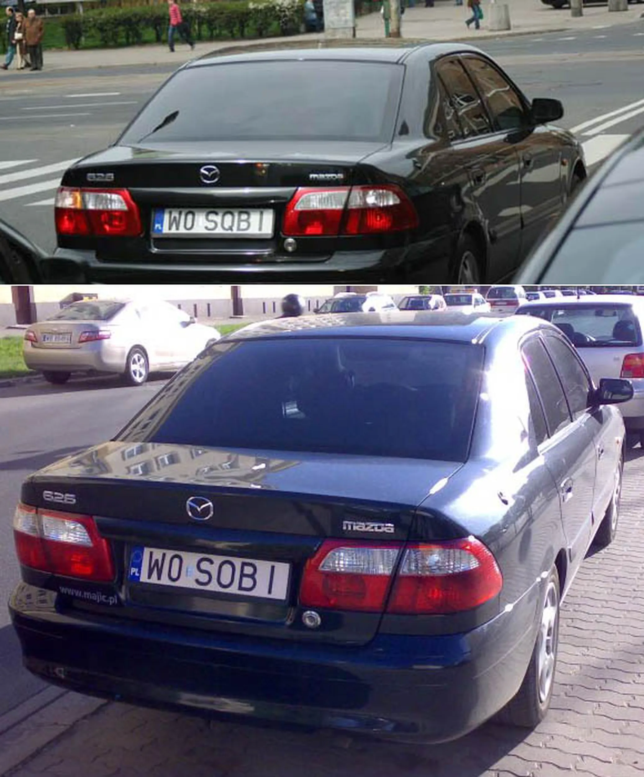 Fajny numer, blacha W0 SOBI