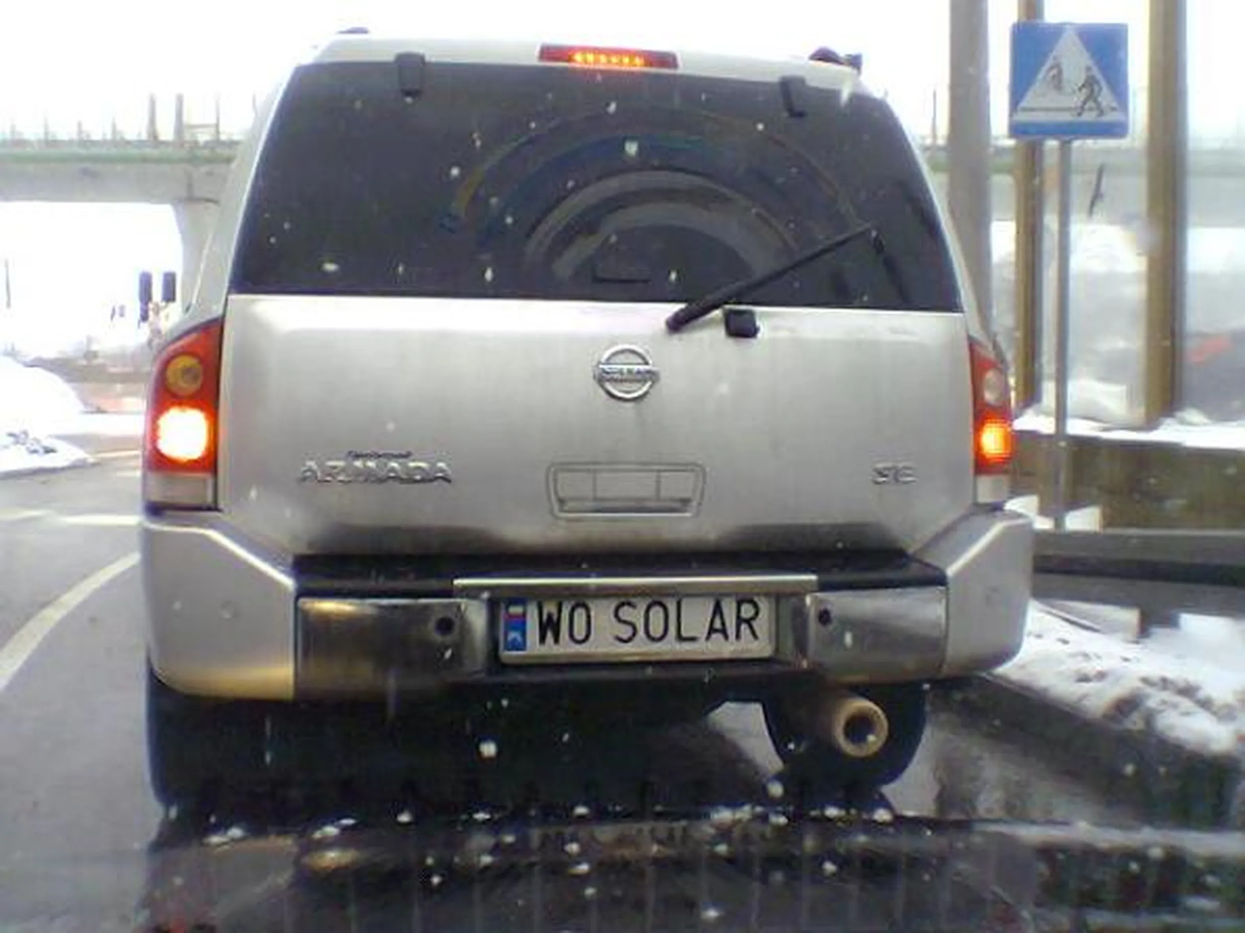 Fajny numer, blacha W0 SOLAR