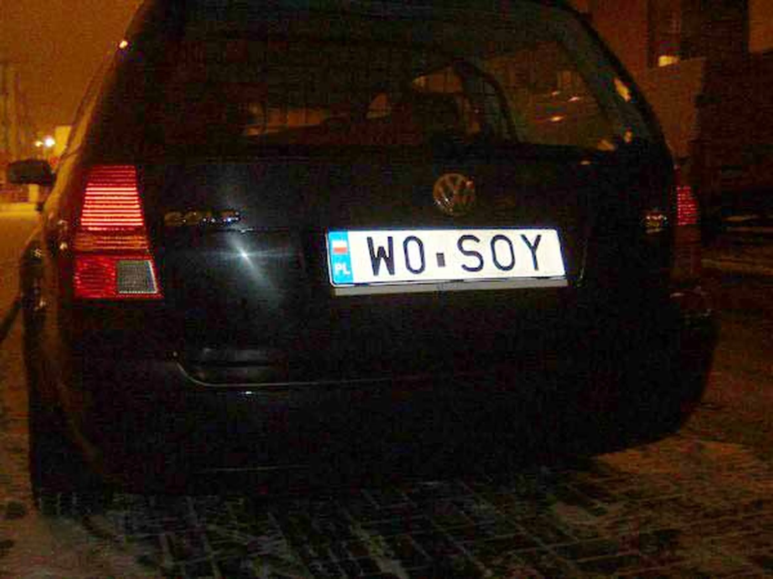 Fajny numer, blacha W0 SOY