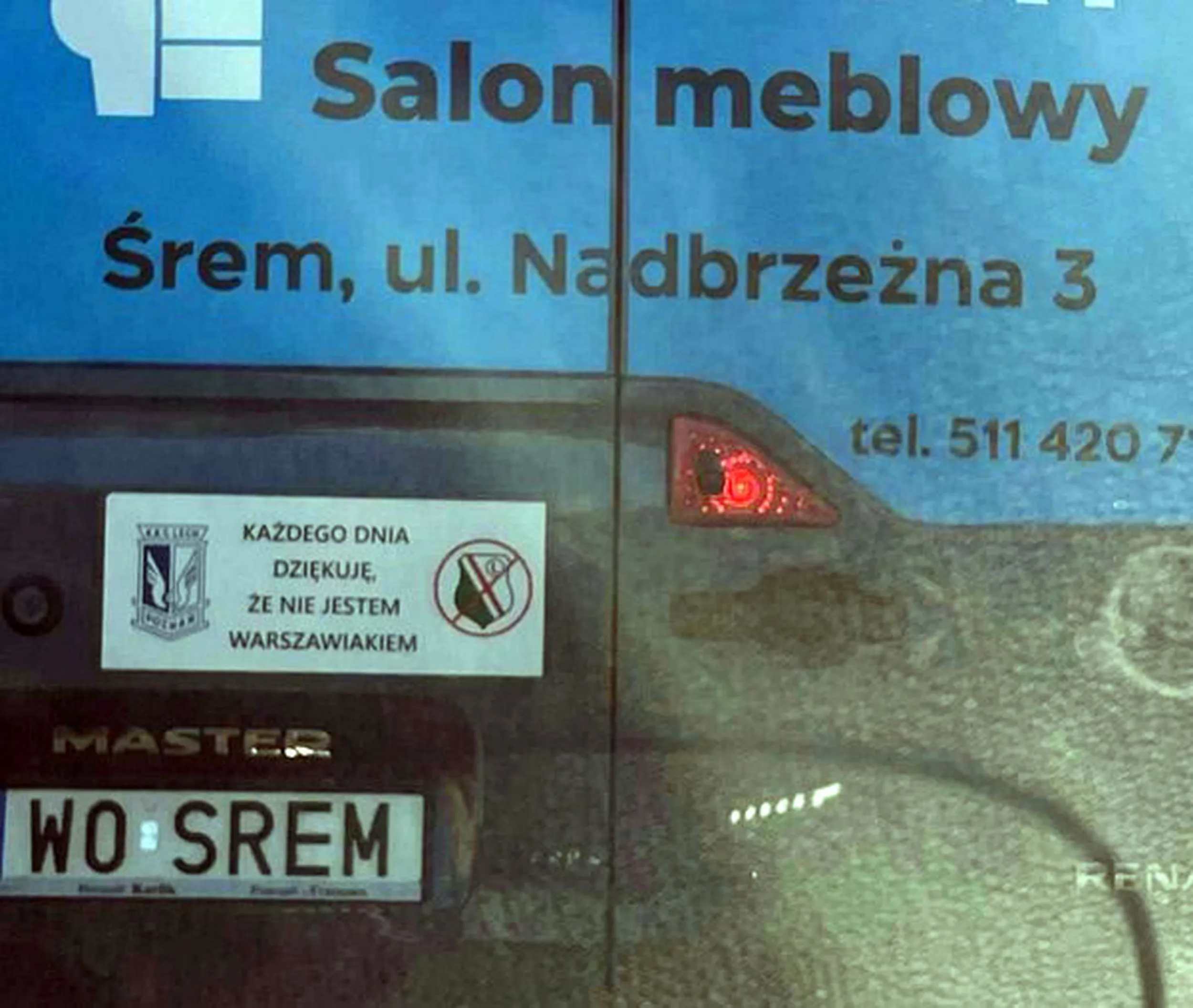 Fajny numer, blacha W0 SREM