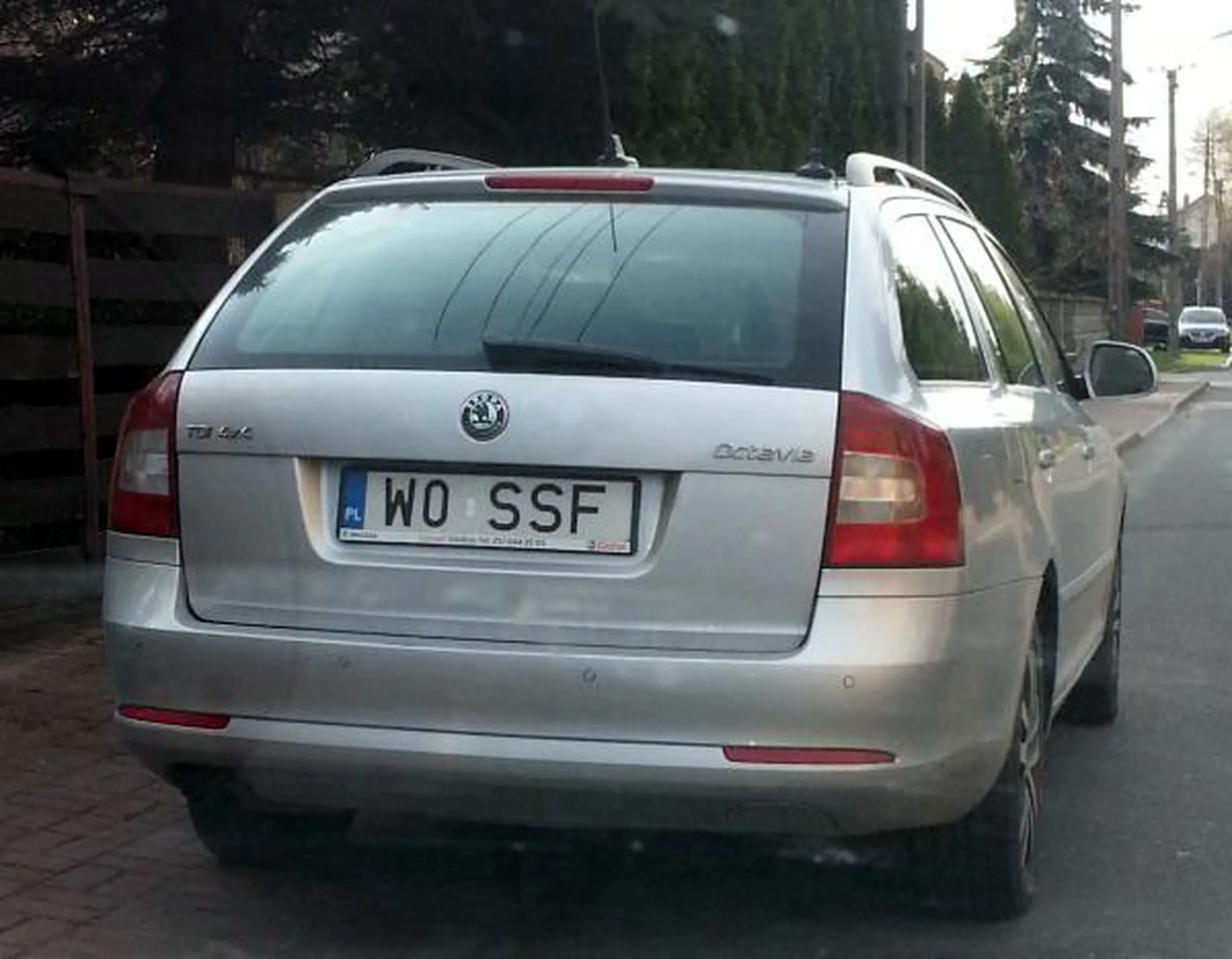 Fajny numer, blacha W0 SSF