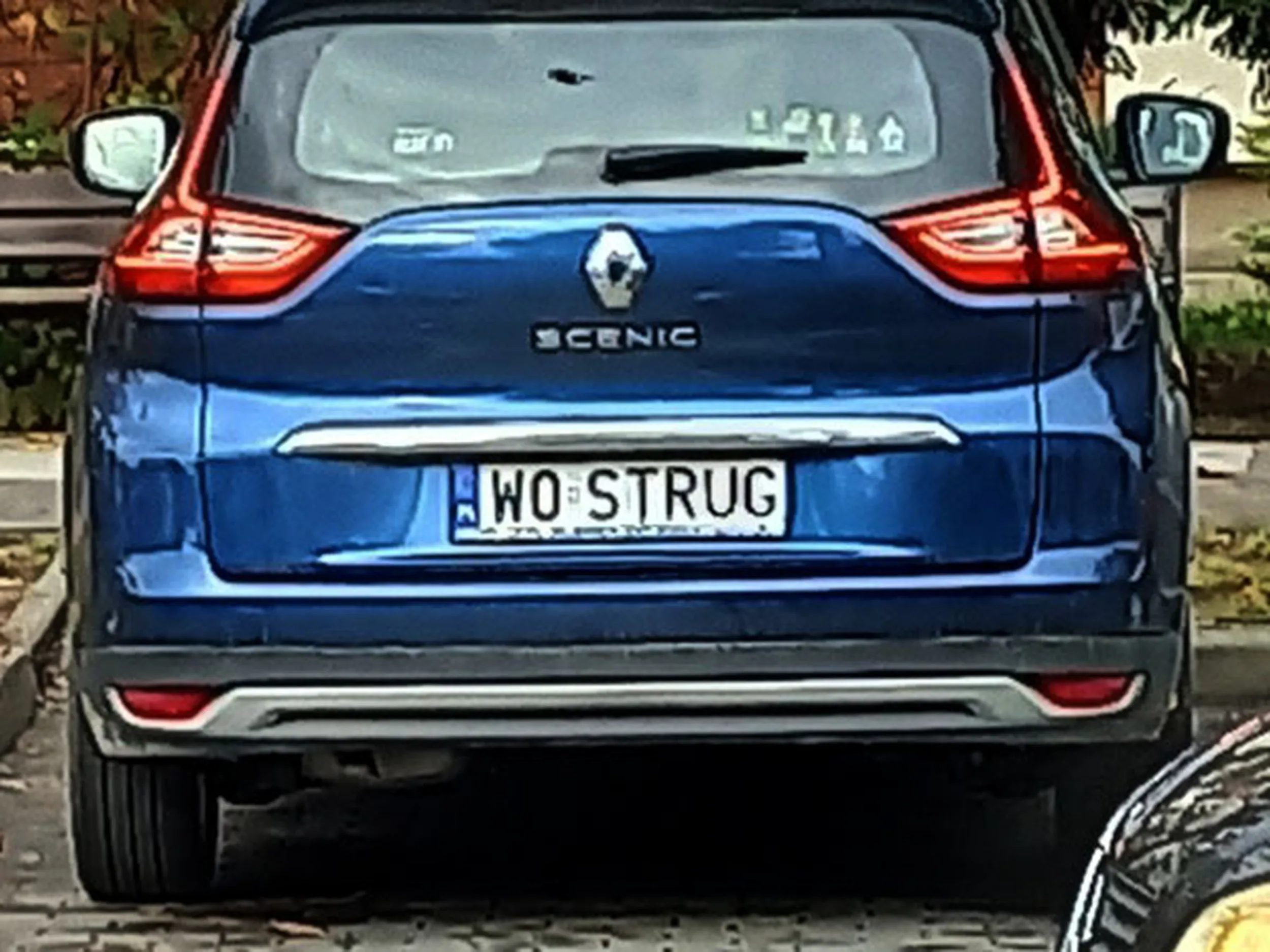 Fajny numer, blacha W0 STRUG